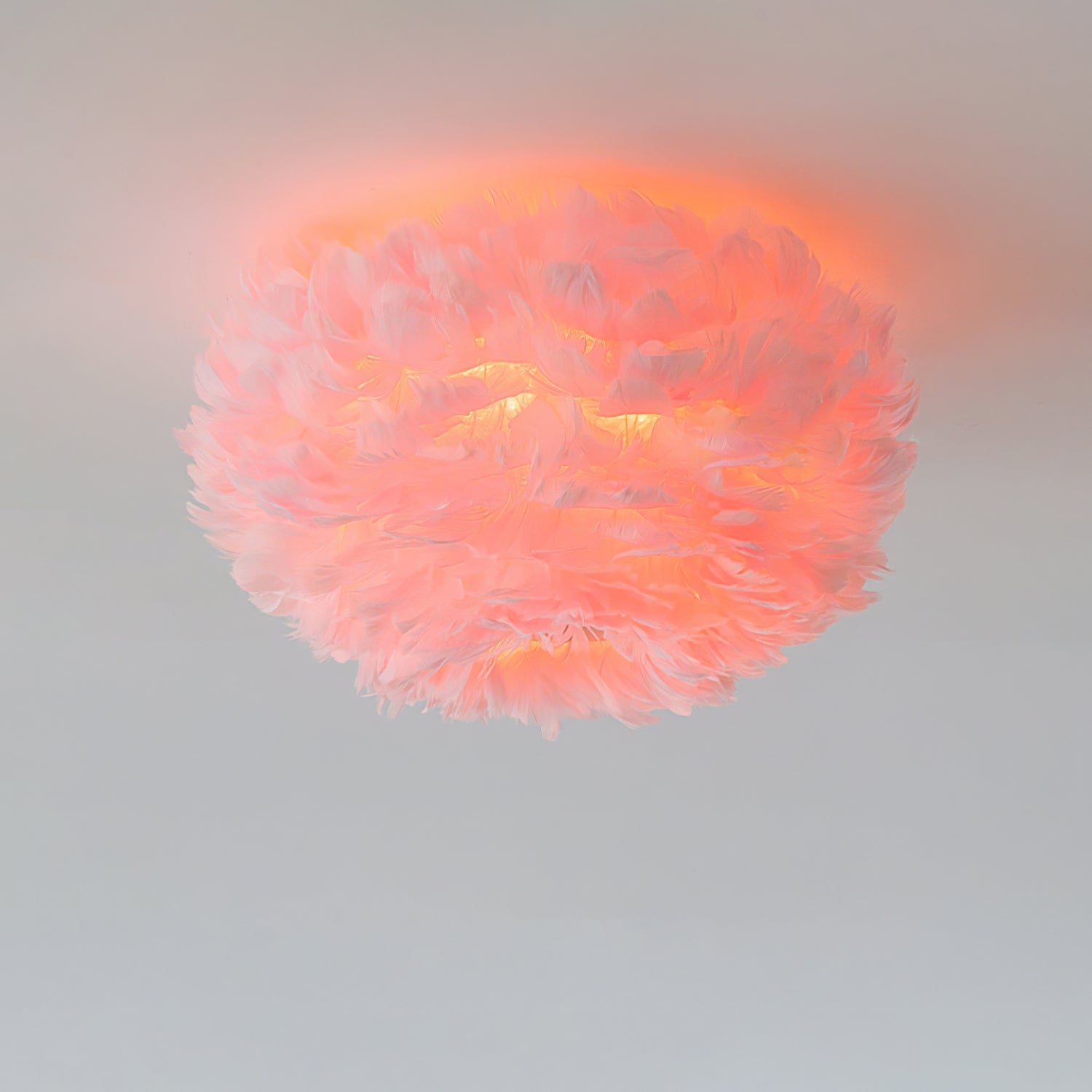 Zalore Premium Nordic Art Feathered Ceiling Lamp - Letslighting