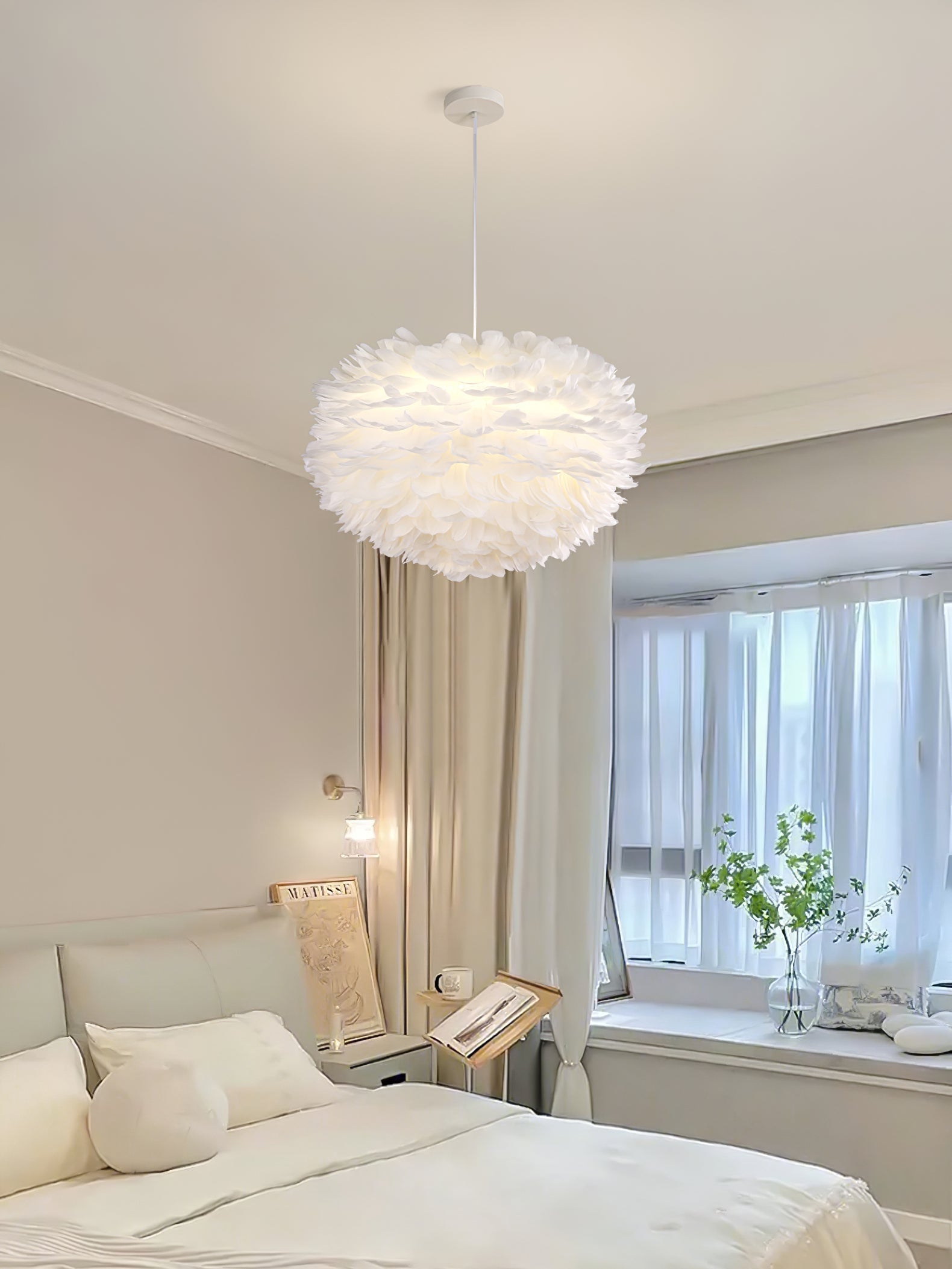 Goose Feathers Pendant Lamp - Letslighting