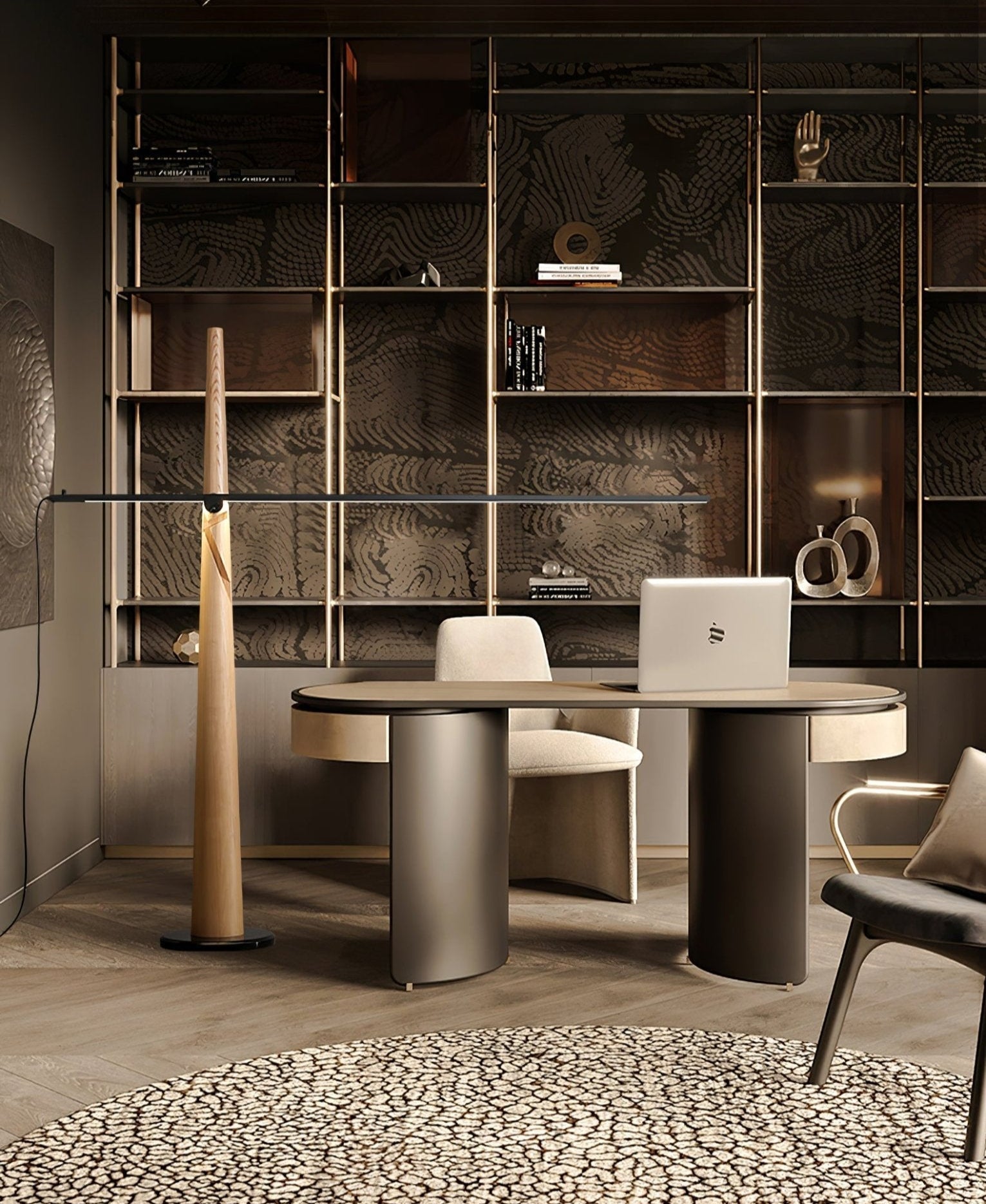 Ovelila Minimalist Wood Floor Lamp - Letslighting