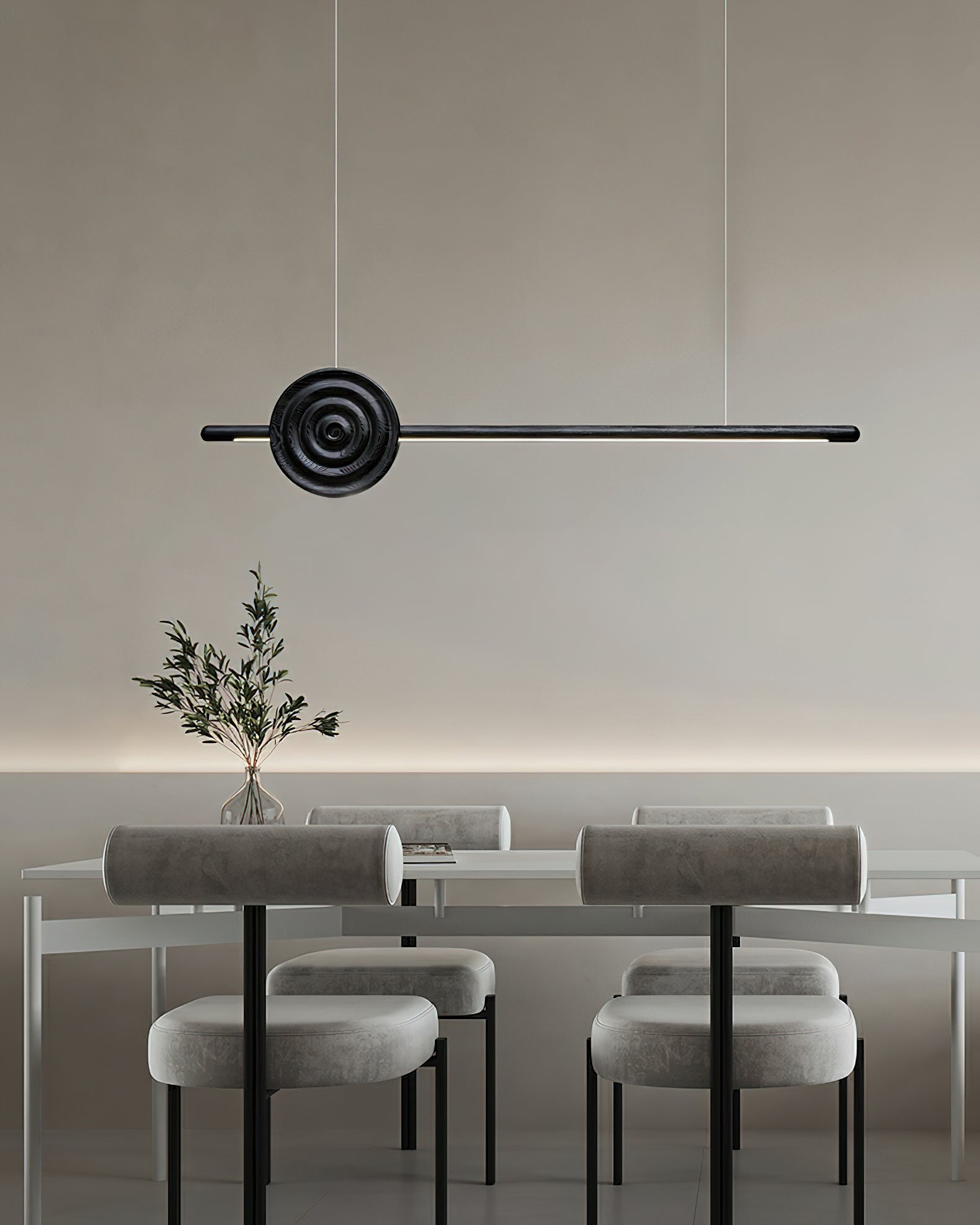 Aurora Chandelier Erhu Wood - Letslighting