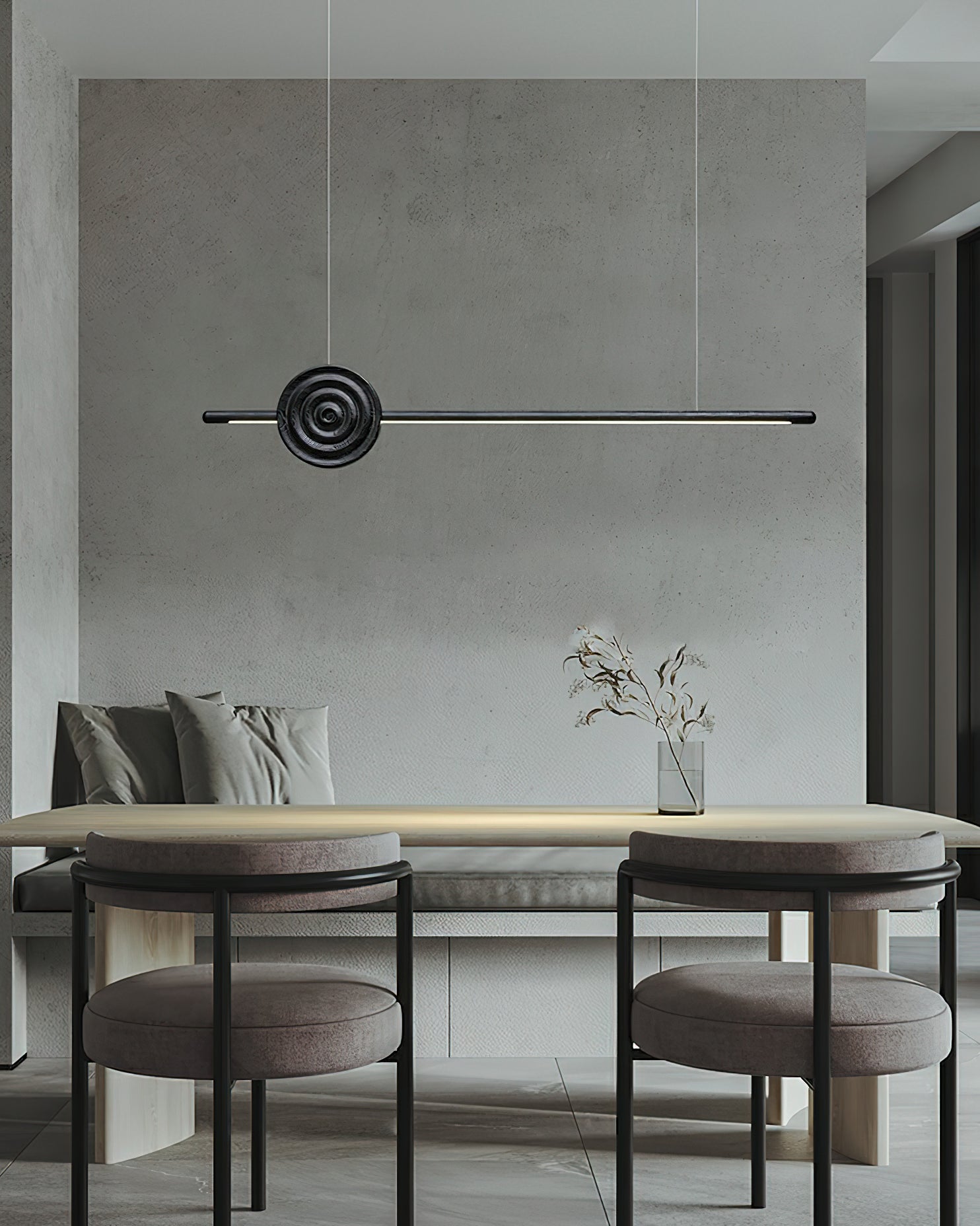 Aurora Chandelier Erhu Wood - Letslighting