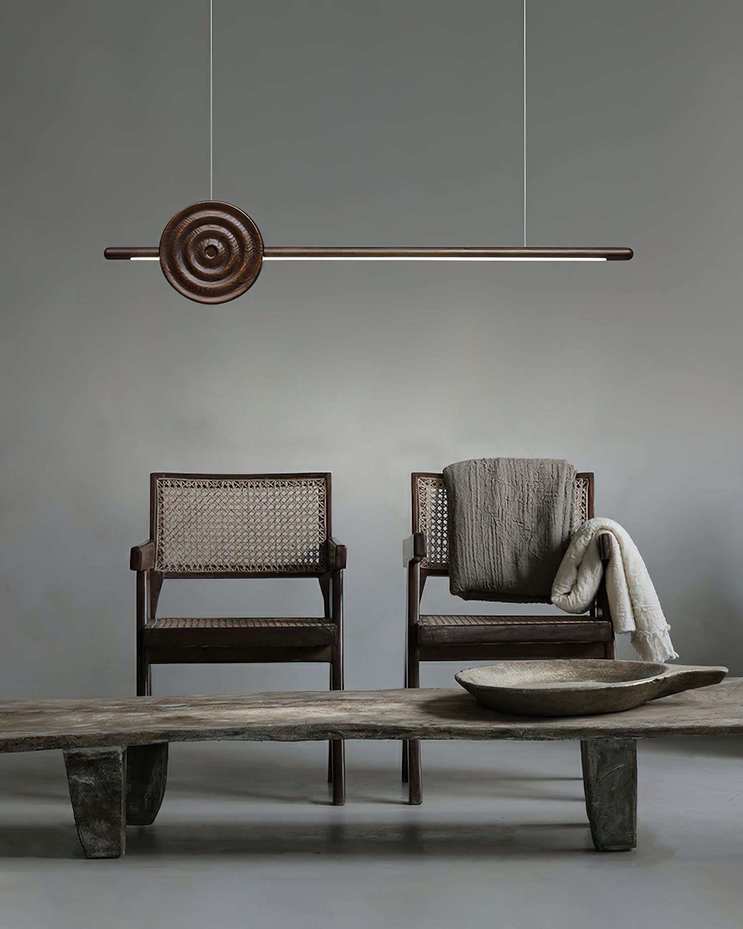 Aurora Chandelier Erhu Wood - Letslighting