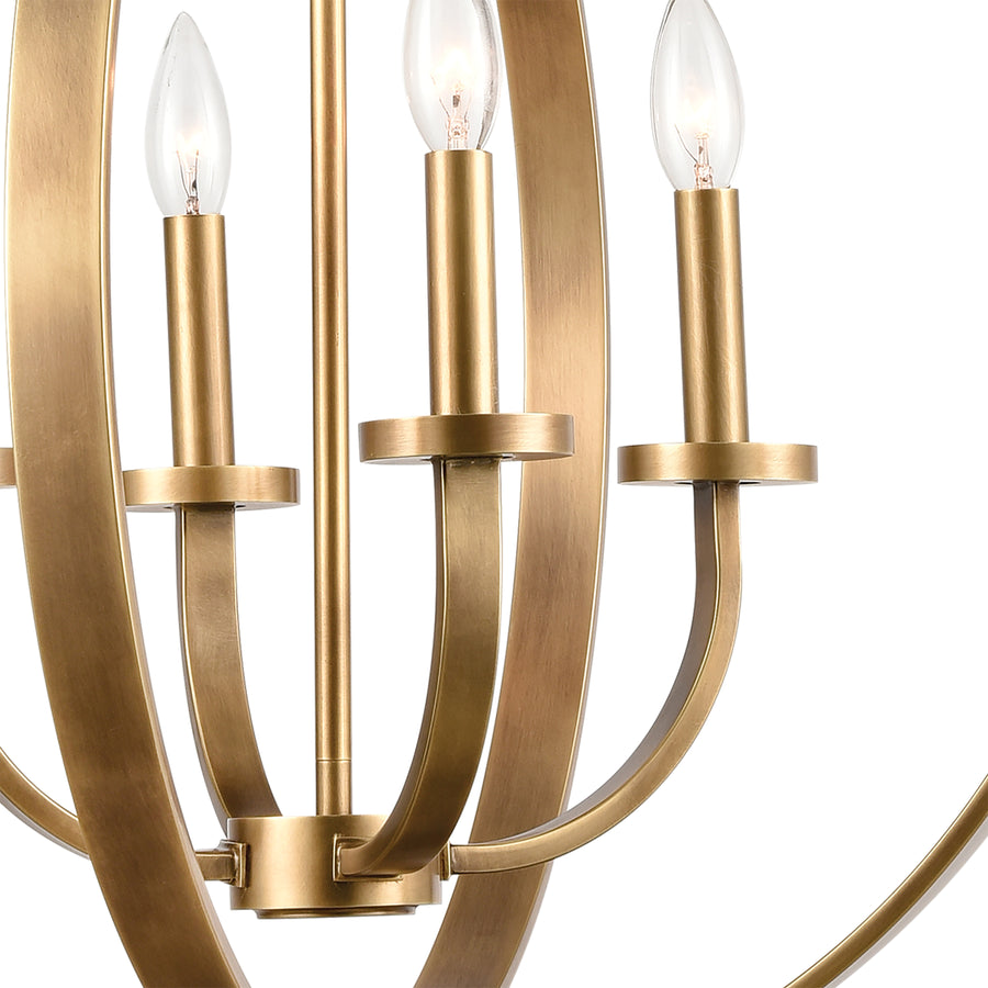 Icarila Vintage Industrial Brass Pendant Light - Letslighting