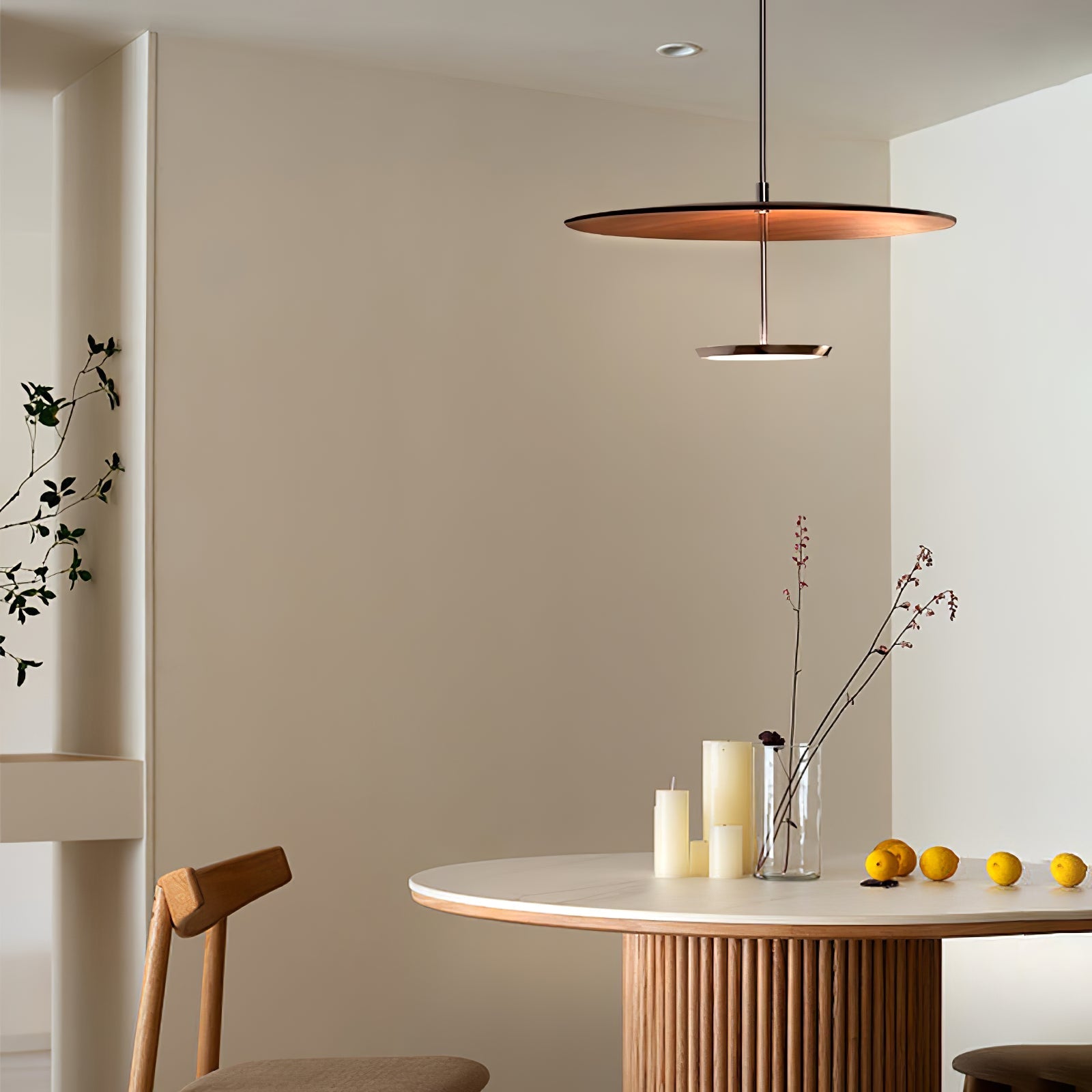 Myphaos Modern Minimalist Disc Pendant Lamp - Letslighting