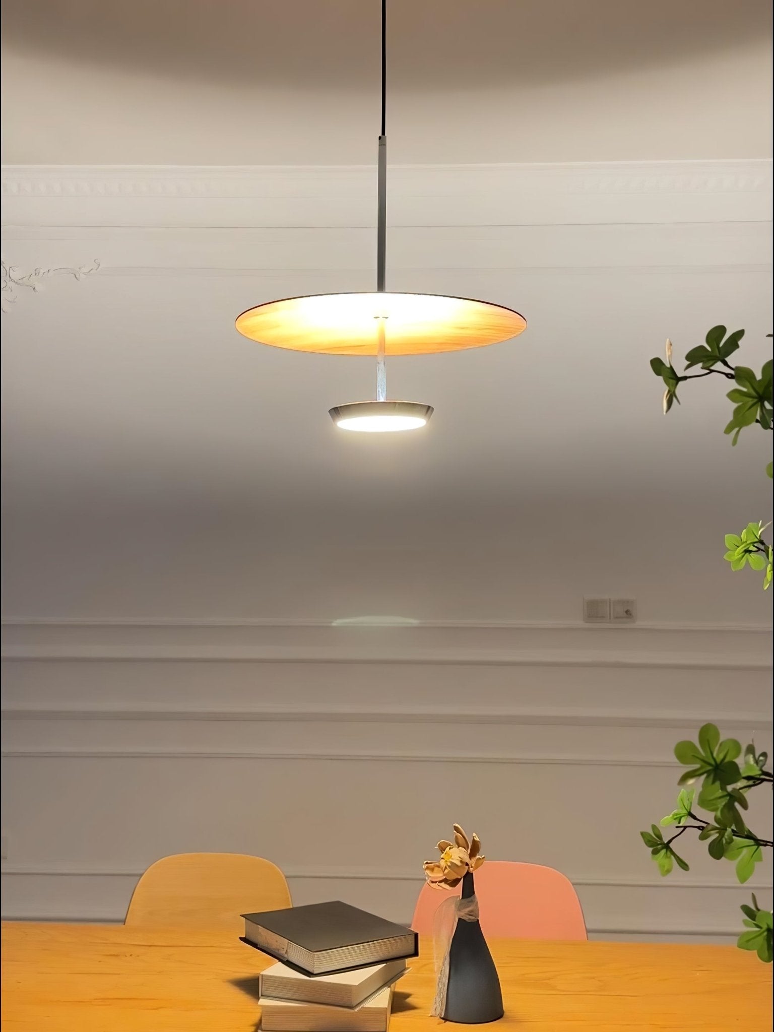 Myphaos Modern Minimalist Disc Pendant Lamp - Letslighting