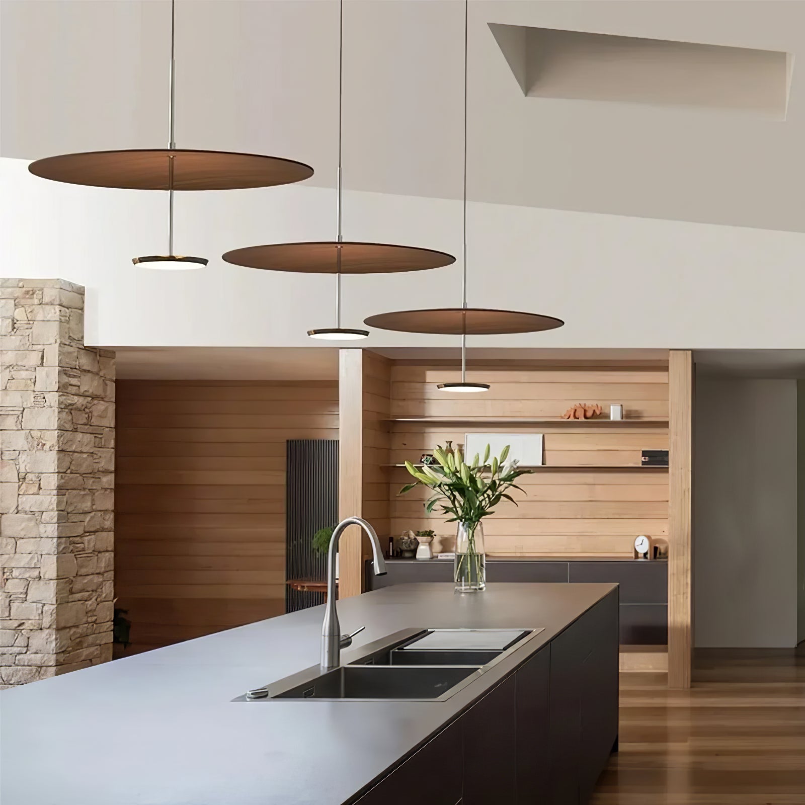 Myphaos Modern Minimalist Disc Pendant Lamp - Letslighting