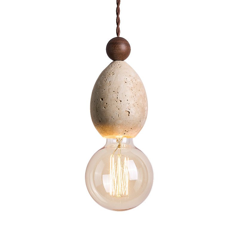 Eryndor Modern Travertine Pendant Light