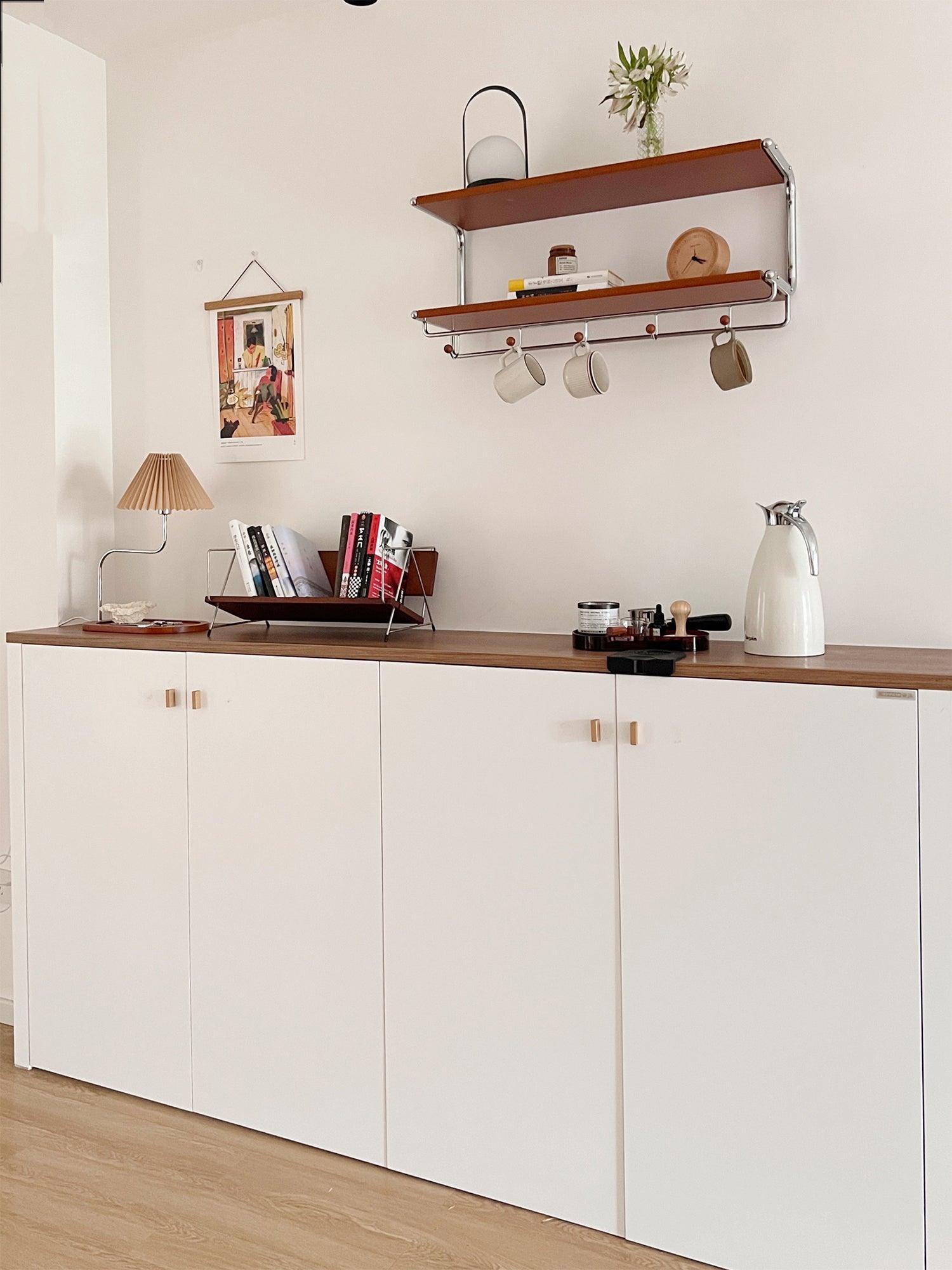 Ornelle Wood Fabric Artistic Table Lamp - Letslighting