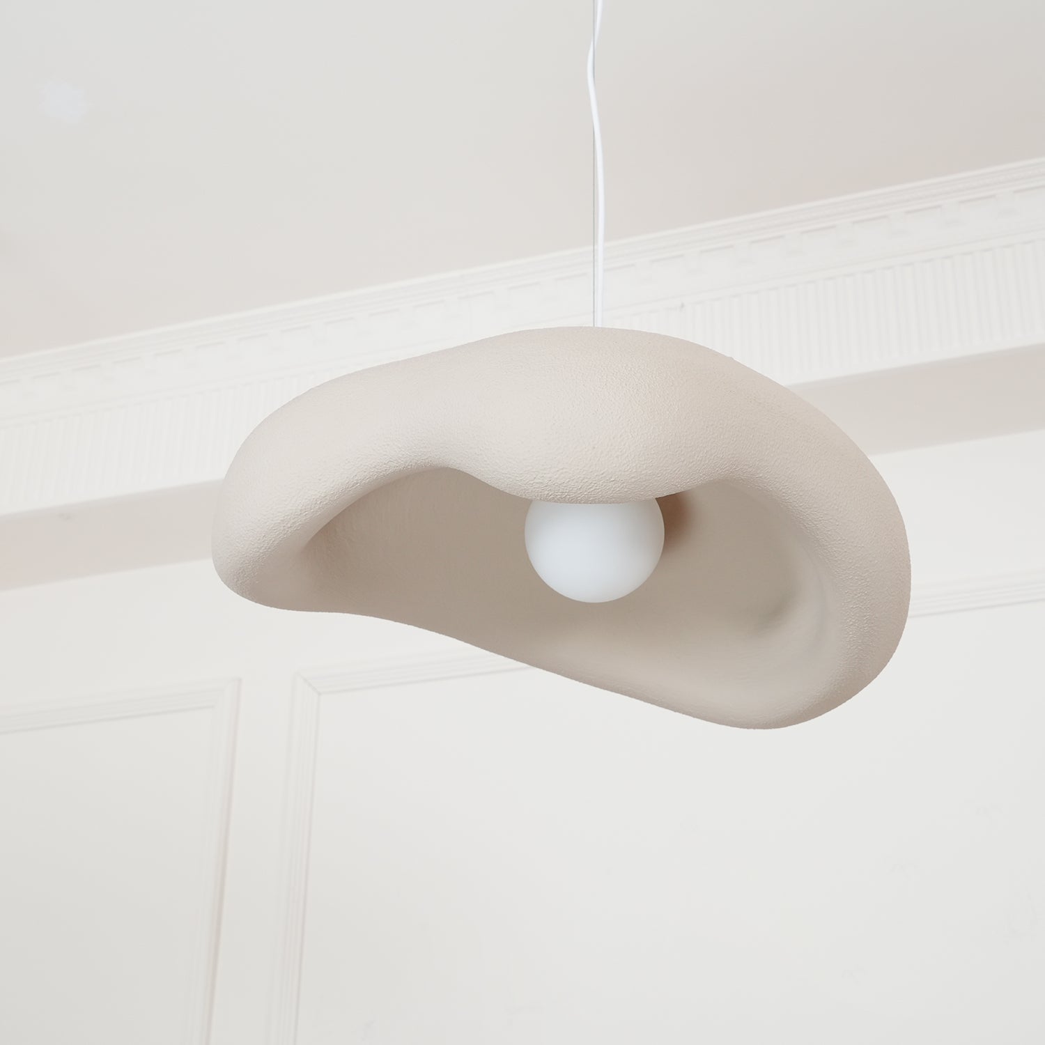 Avi Natural Wabi Sabi Livingroom Pendant Light - Letslighting