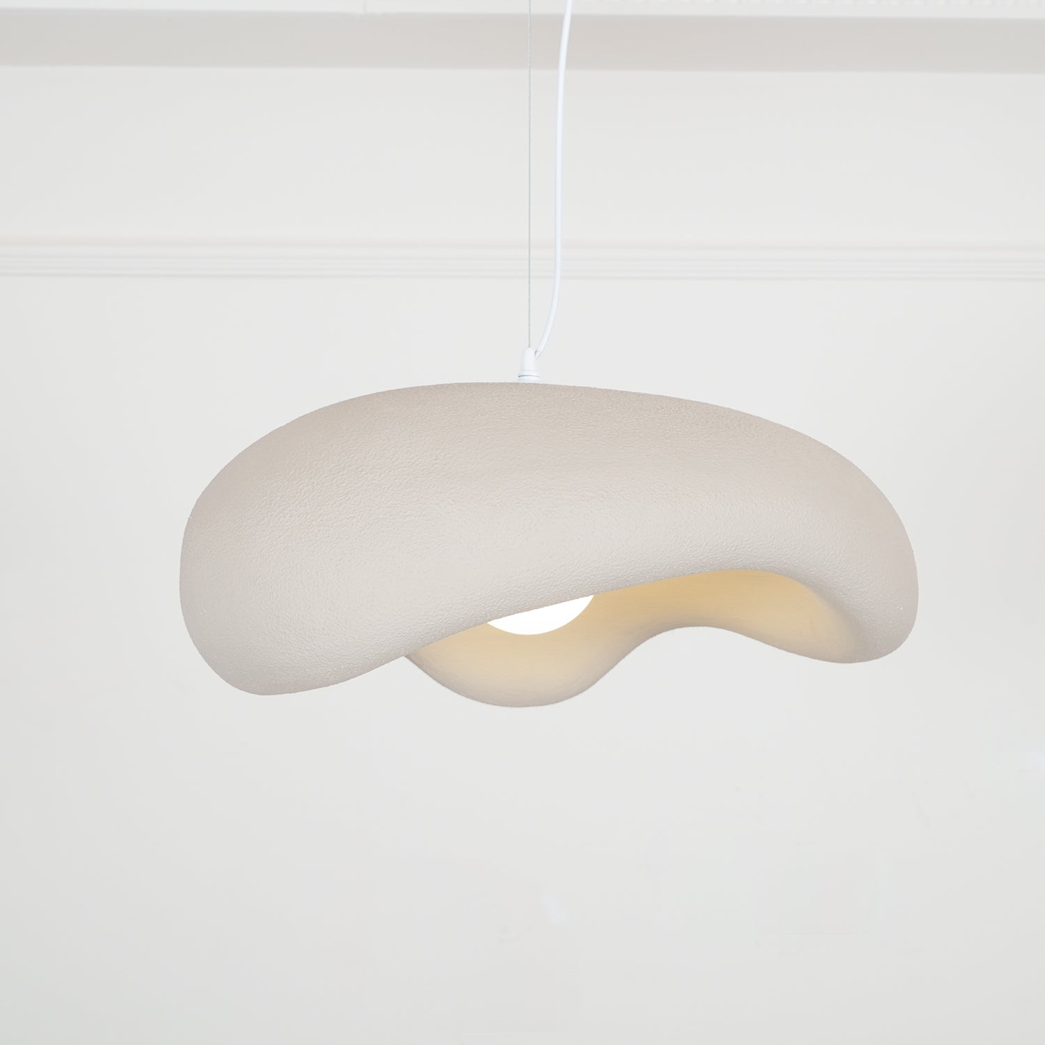 Avi Natural Wabi Sabi Livingroom Pendant Light - Letslighting
