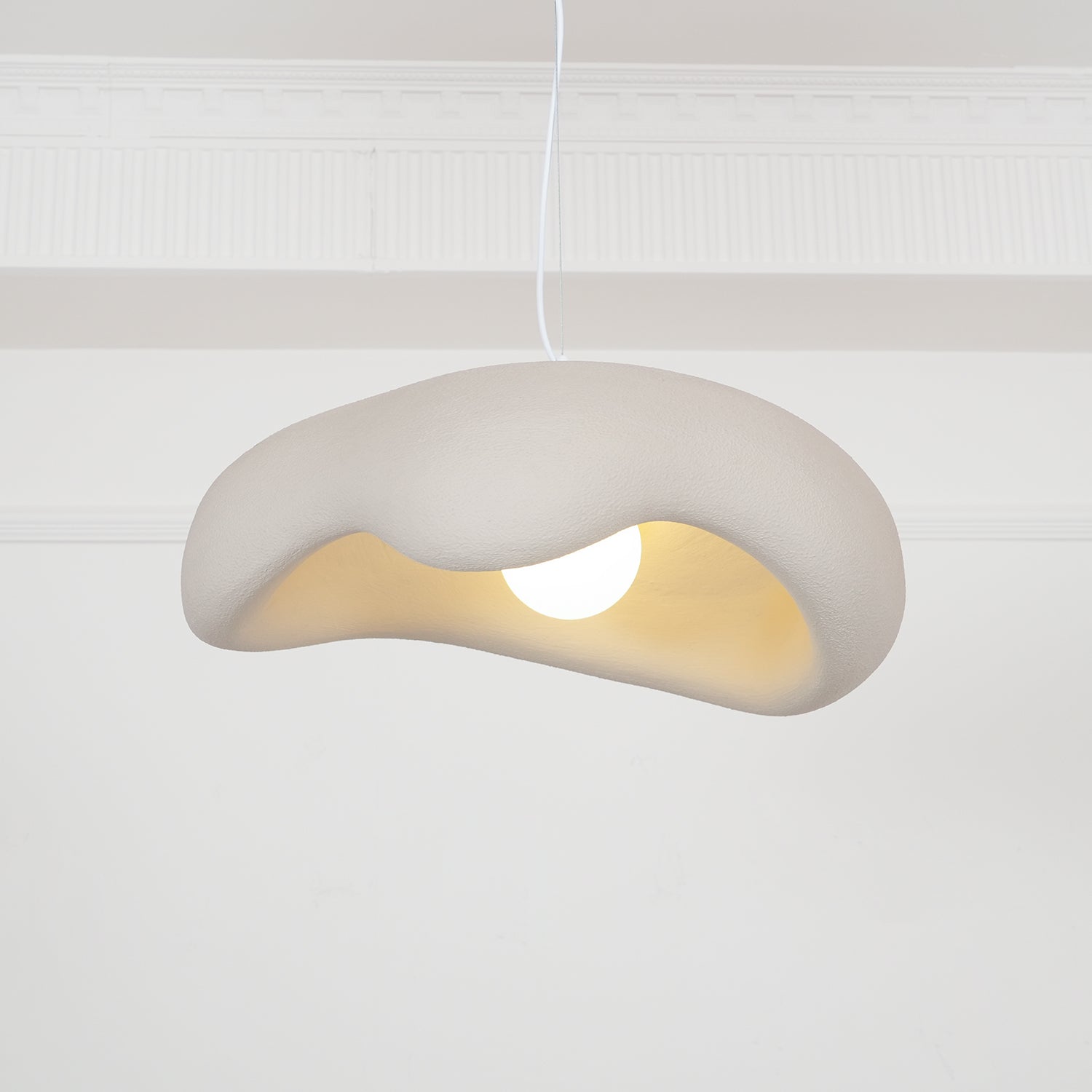 Avi Natural Wabi Sabi Livingroom Pendant Light - Letslighting