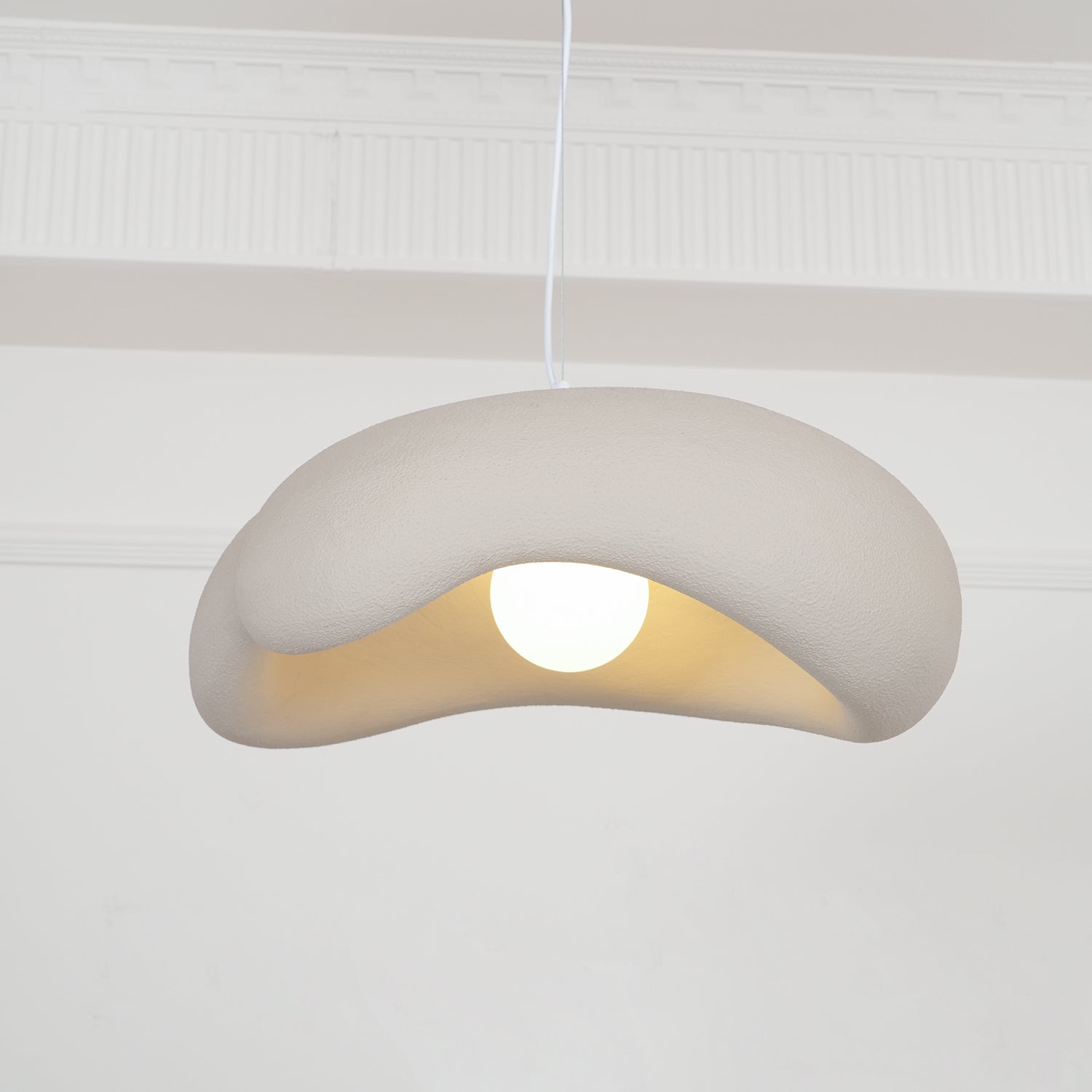 Avi Natural Wabi Sabi Livingroom Pendant Light - Letslighting