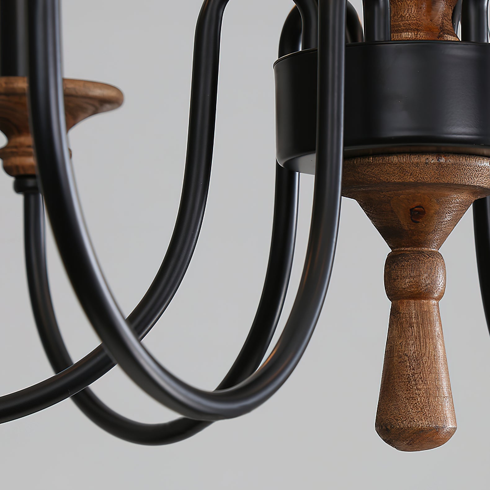 Alzorila Vintage Industrial Hand-carved Chandelier - Letslighting