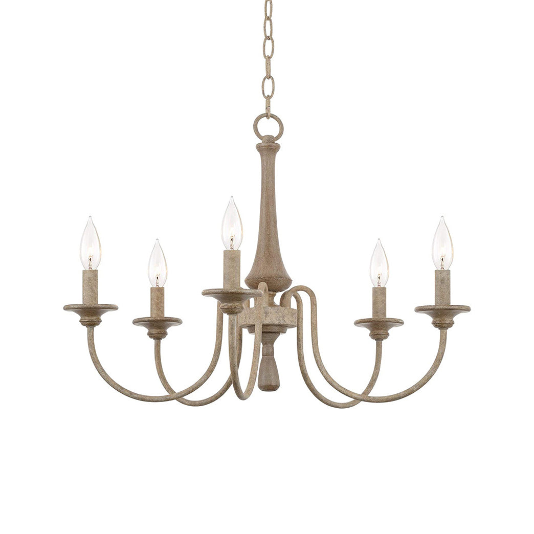 Alzorila Vintage Industrial Hand-carved Chandelier - Letslighting