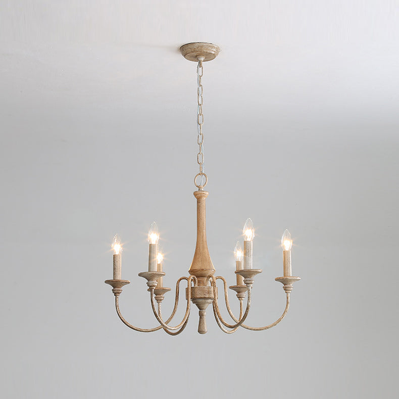 Alzorila Vintage Industrial Hand-carved Chandelier - Letslighting