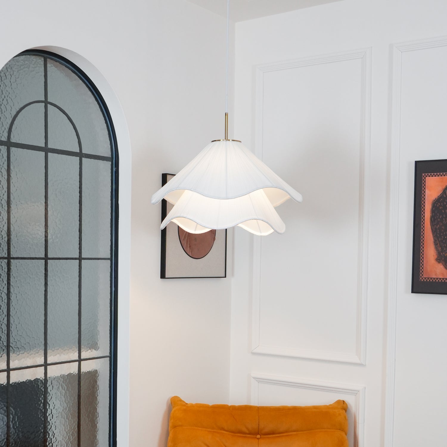 Lustra Pendant Light Bloom Floral Elegant - Letslighting