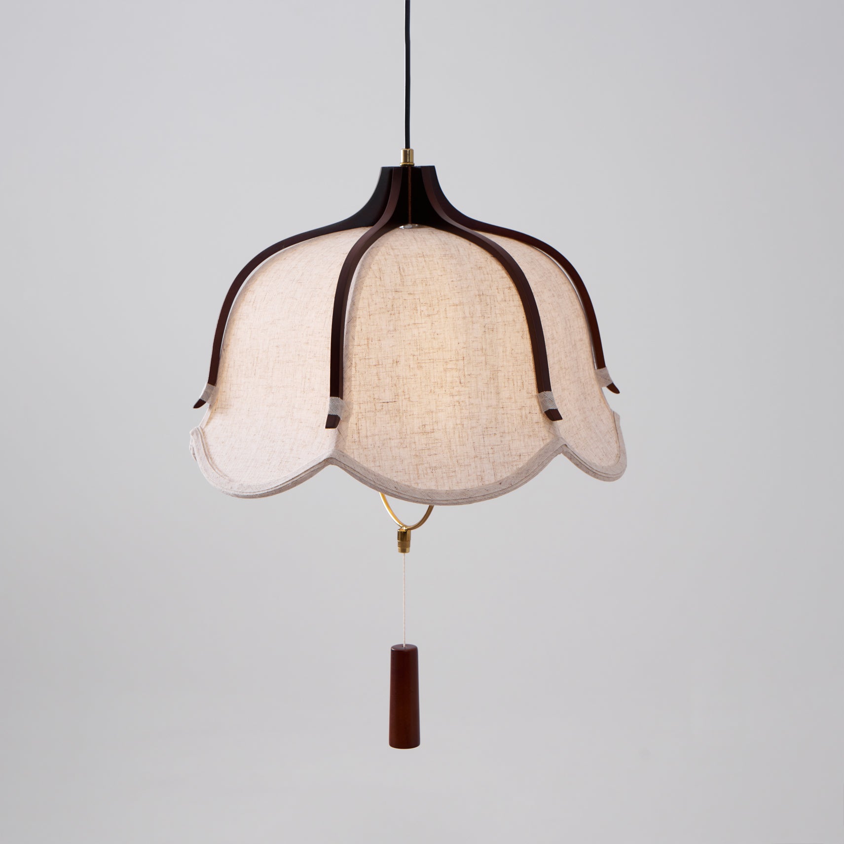 Lustra Pendant Lamp Lantern Modern Fabric - Letslighting