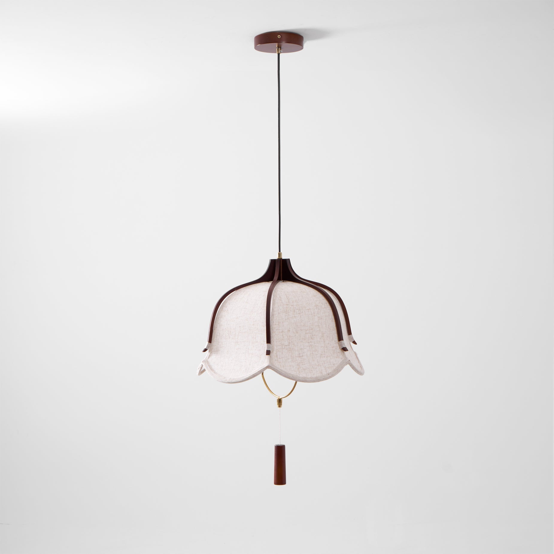 Lustra Pendant Lamp Lantern Modern Fabric - Letslighting