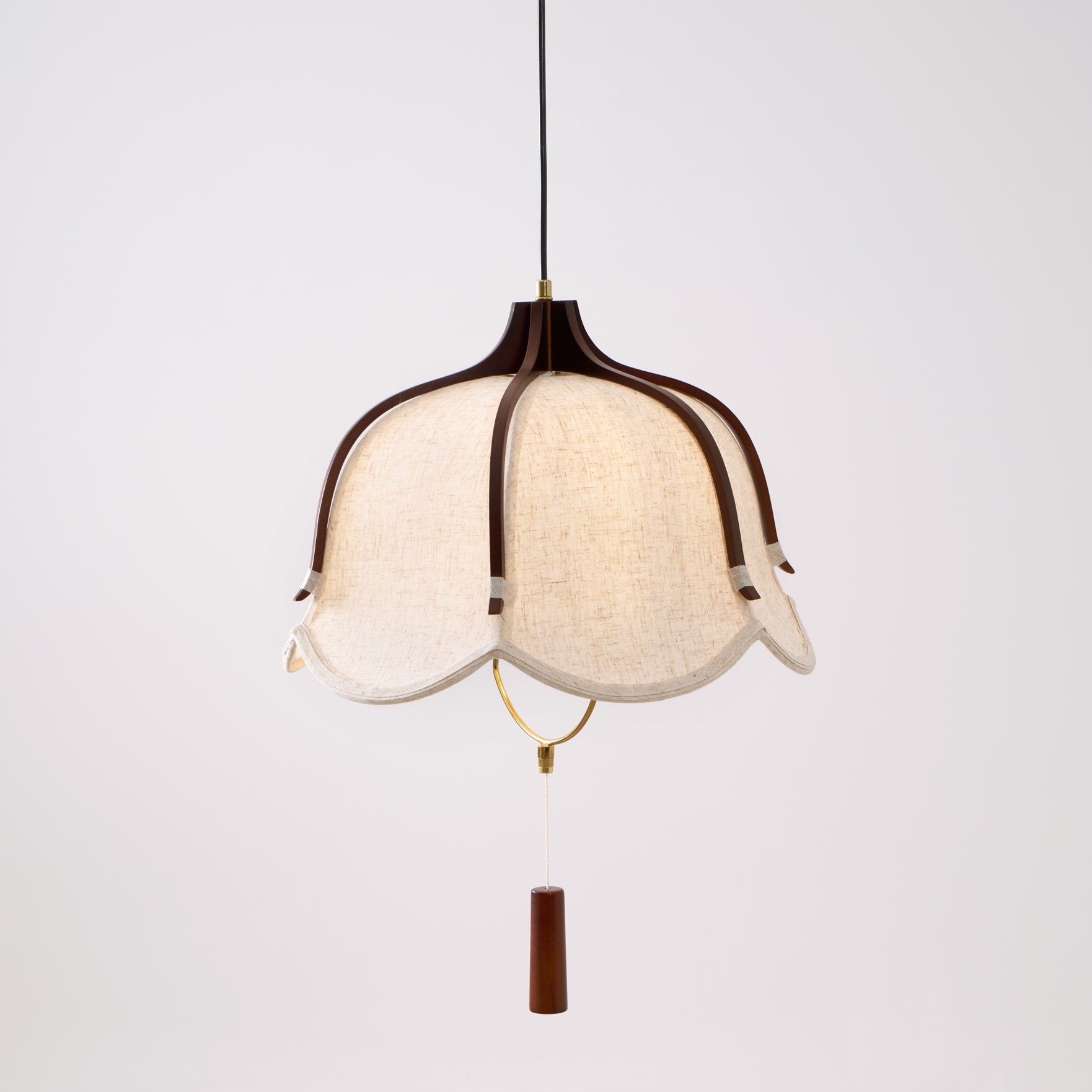 Lustra Pendant Lamp Lantern Modern Fabric - Letslighting
