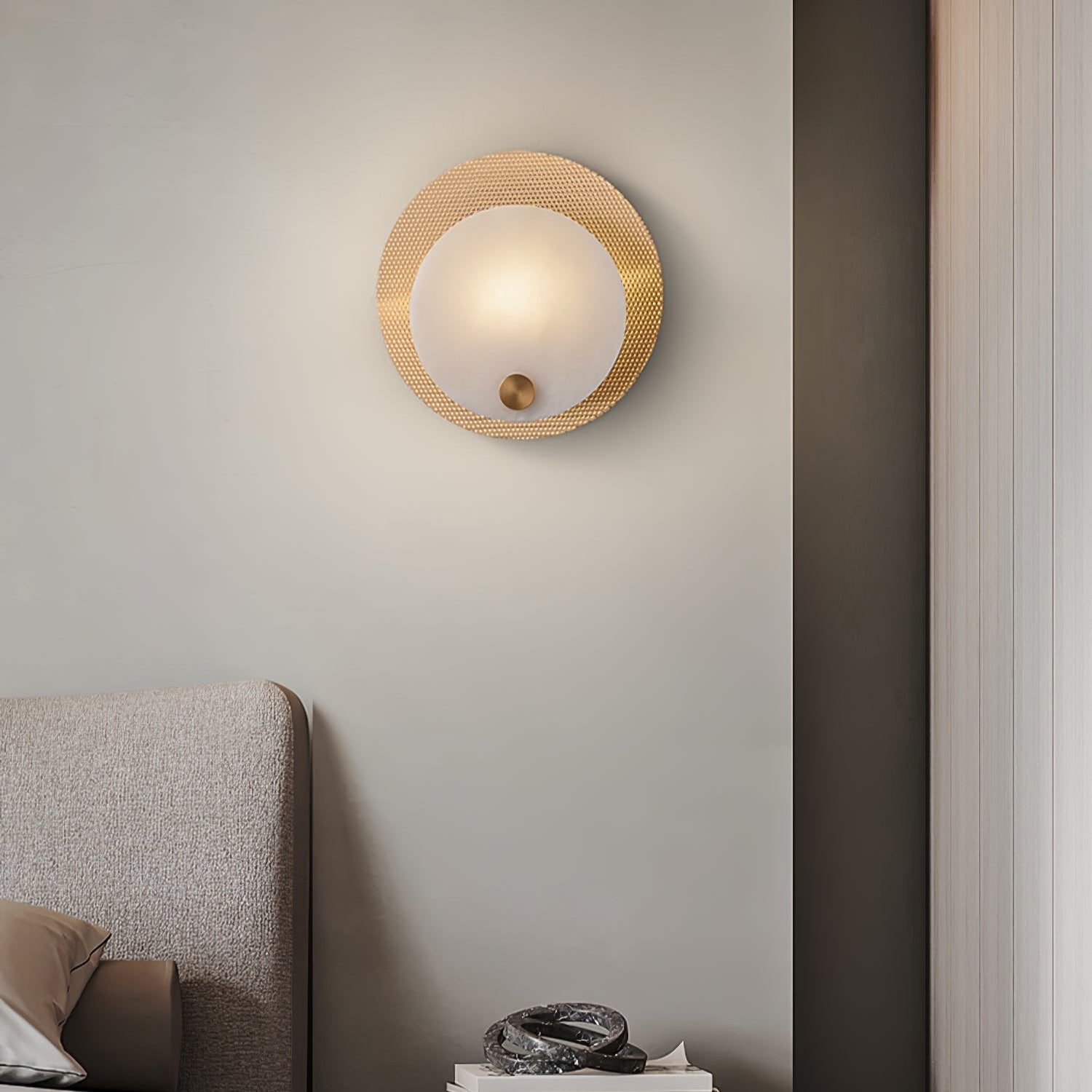 Ilzore Circular Glass Ceiling Light - Letslighting
