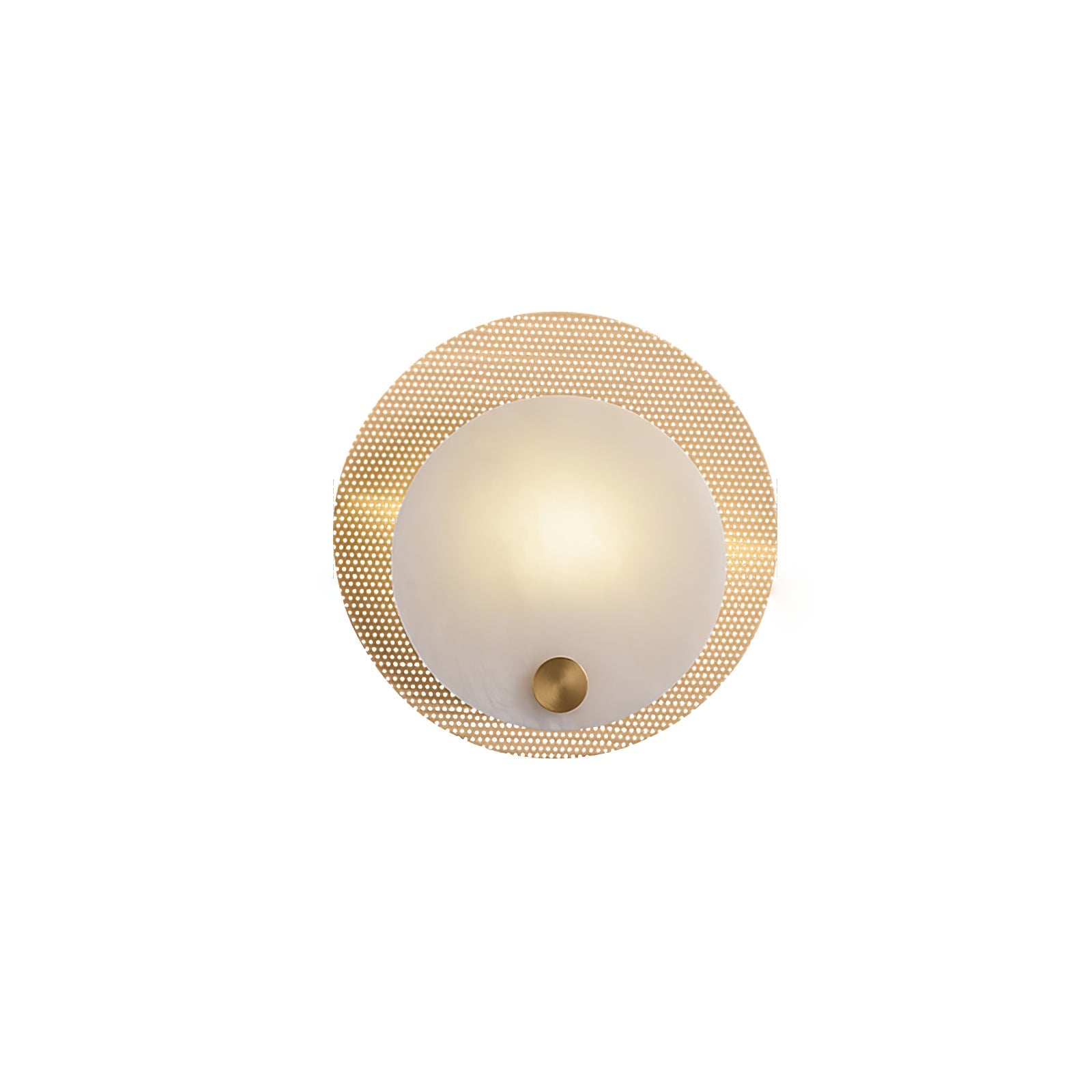 Ilzore Circular Glass Ceiling Light - Letslighting