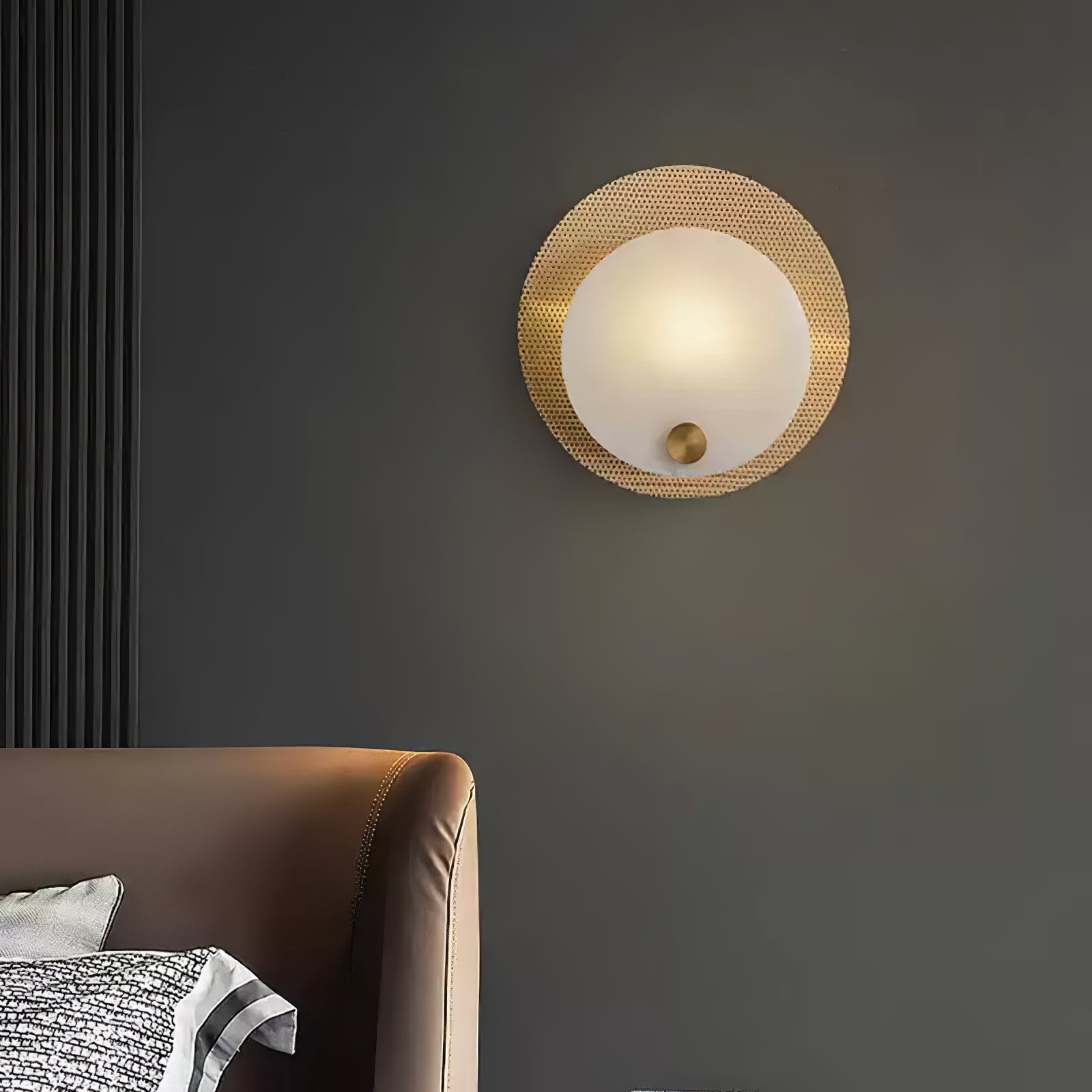 Ilzore Circular Glass Ceiling Light - Letslighting