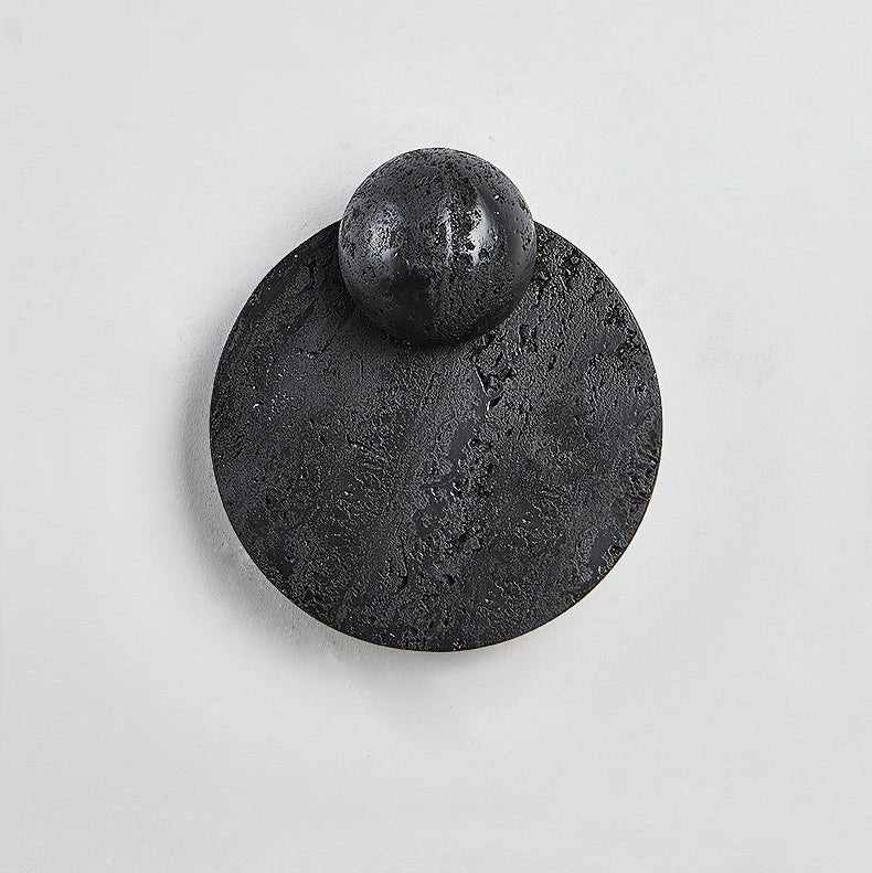 Event Industrial Travertine Wall Light