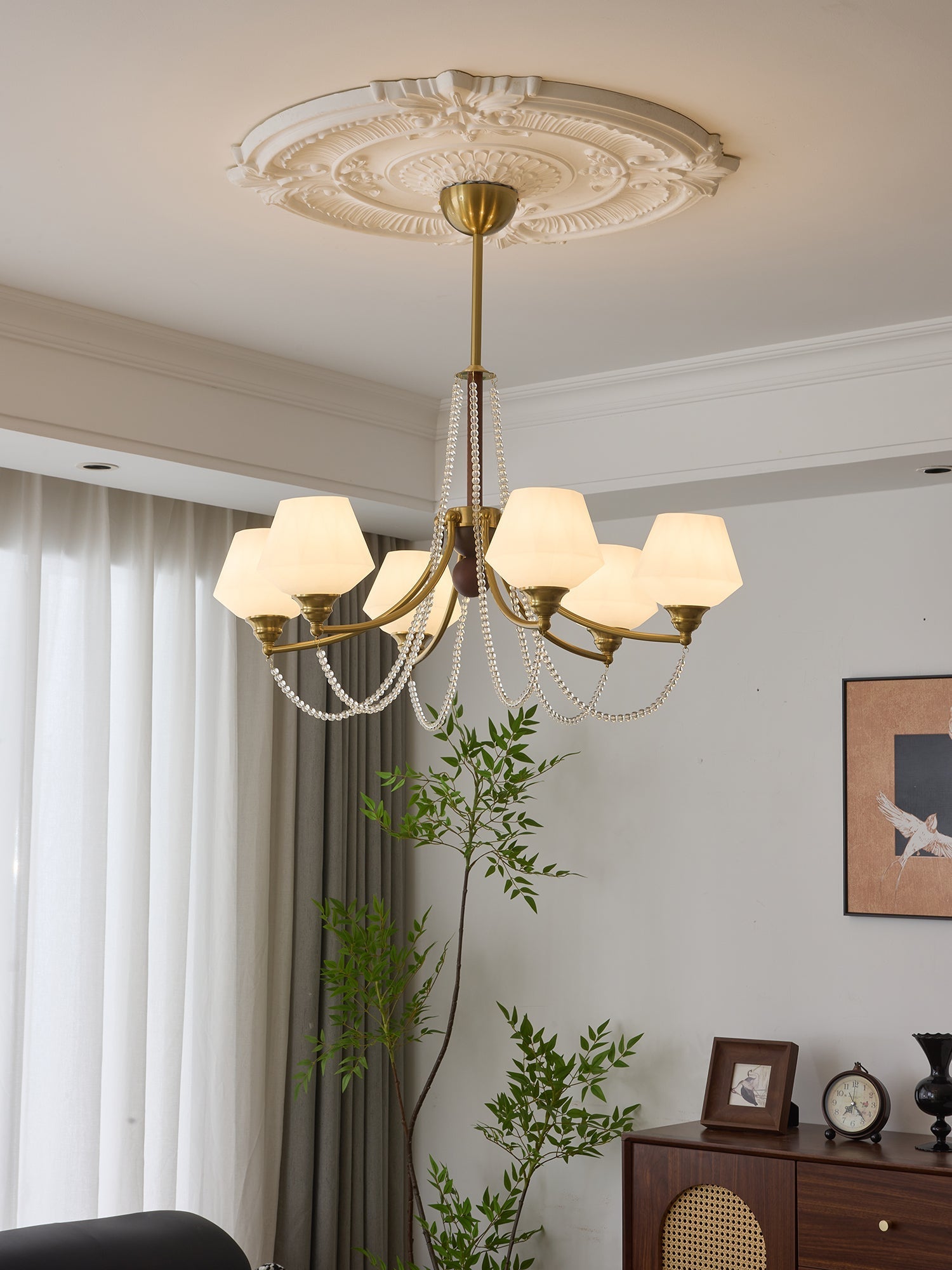 Othaus Traditional Elegance Vintage Wood Chandelier - Letslighting