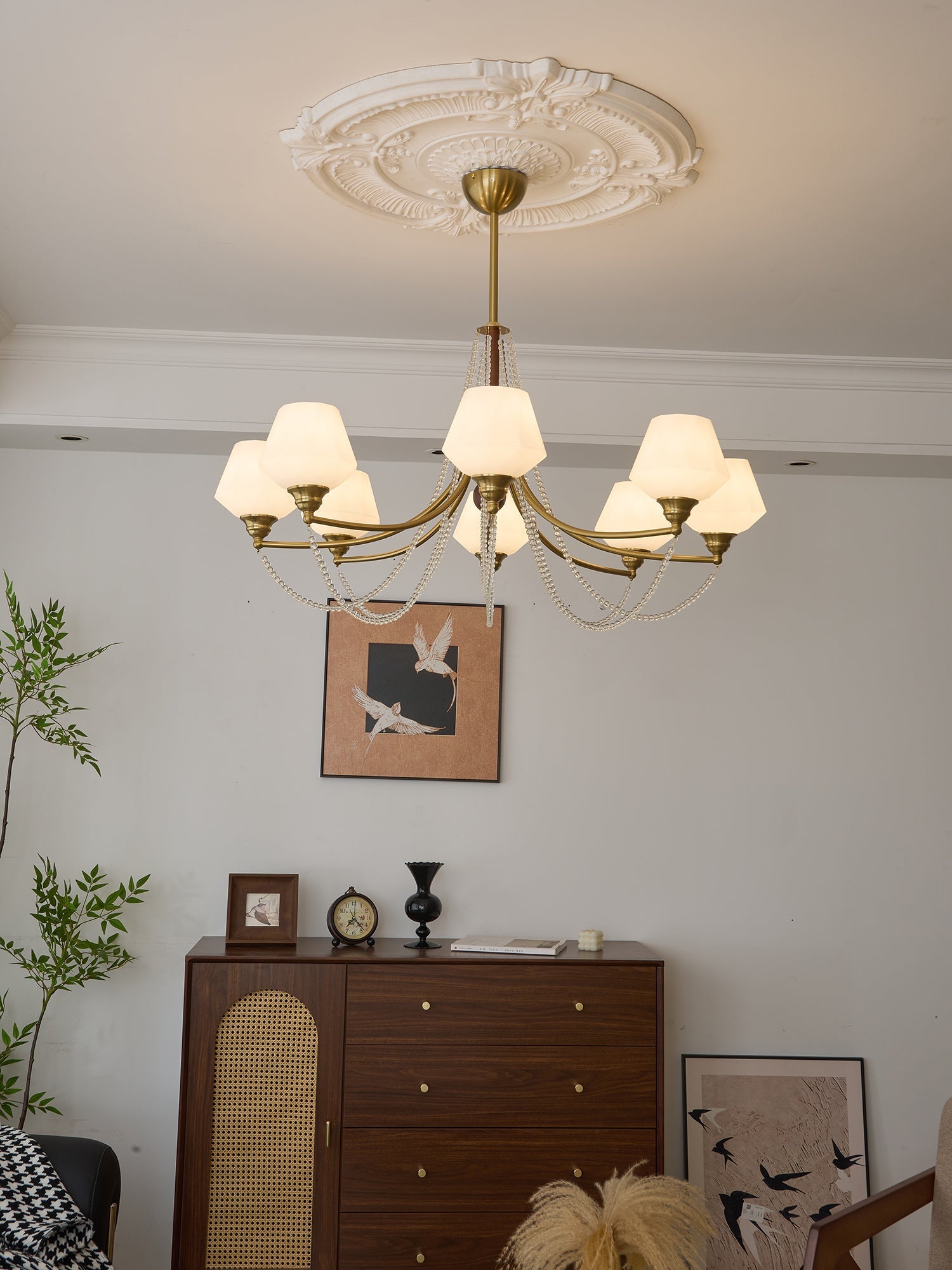 Othaus Traditional Elegance Vintage Wood Chandelier - Letslighting
