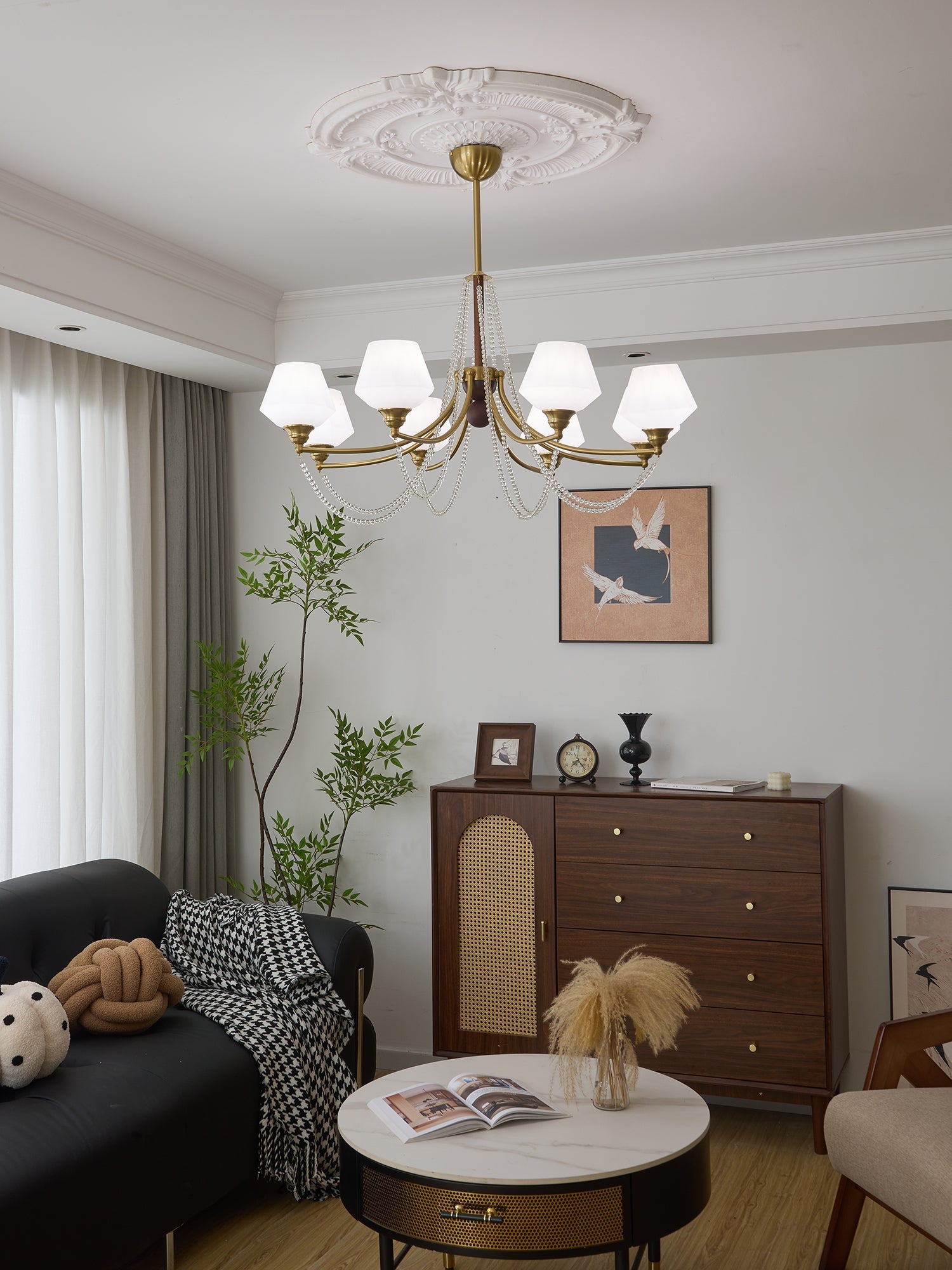 Othaus Traditional Elegance Vintage Wood Chandelier - Letslighting
