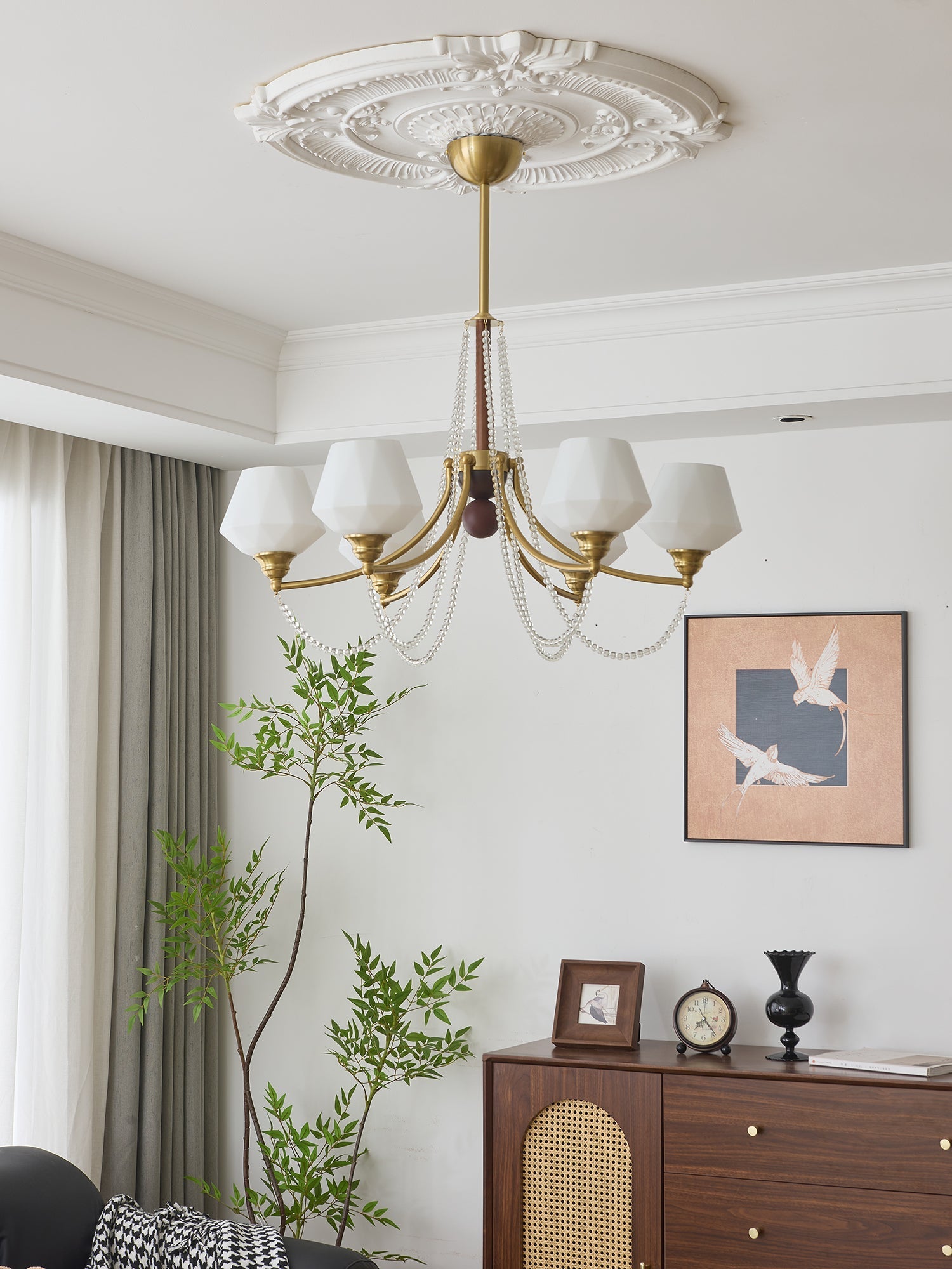 Othaus Traditional Elegance Vintage Wood Chandelier - Letslighting