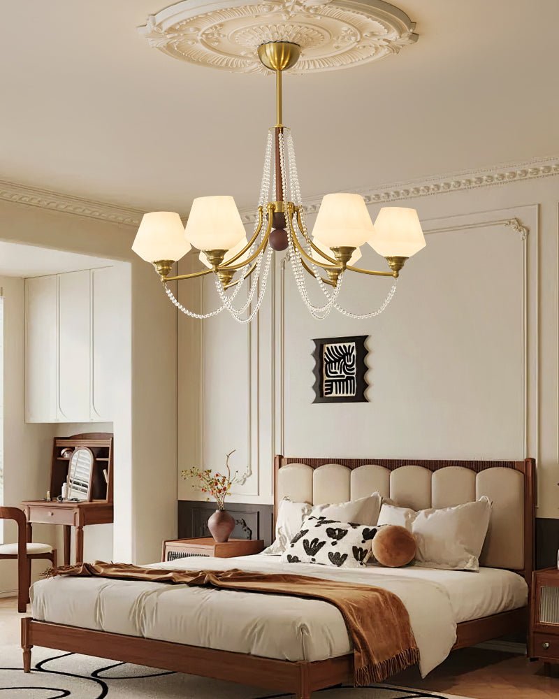 Othaus Traditional Elegance Vintage Wood Chandelier - Letslighting