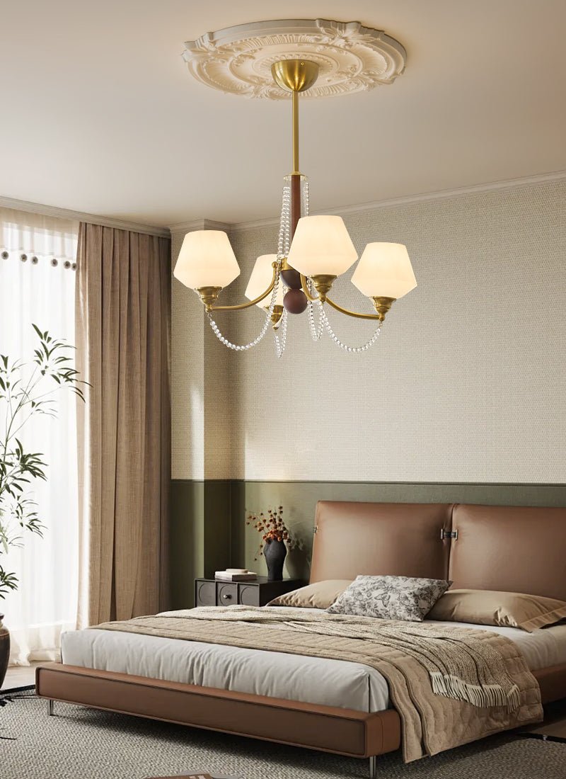 Othaus Traditional Elegance Vintage Wood Chandelier - Letslighting