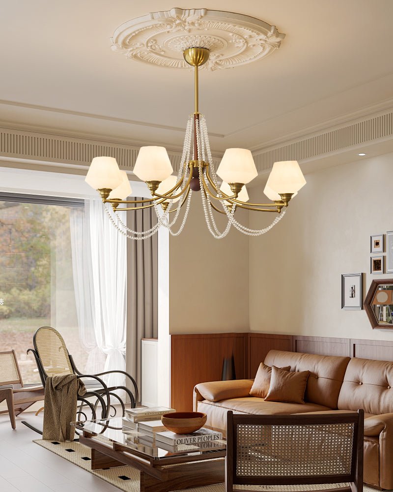 Othaus Traditional Elegance Vintage Wood Chandelier - Letslighting