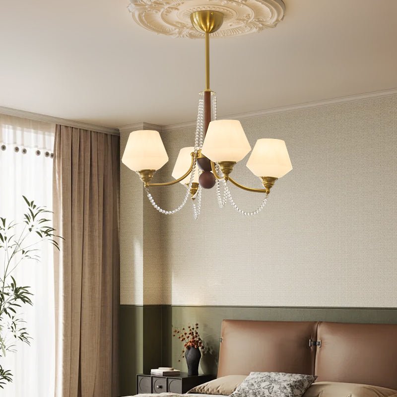 Othaus Traditional Elegance Vintage Wood Chandelier - Letslighting