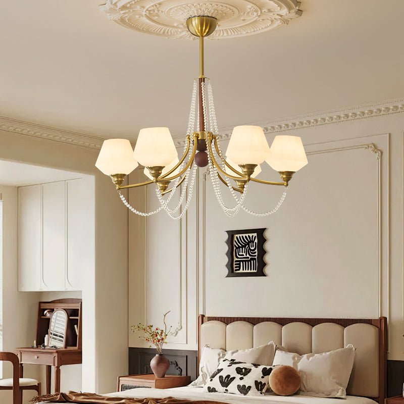 Othaus Traditional Elegance Vintage Wood Chandelier - Letslighting
