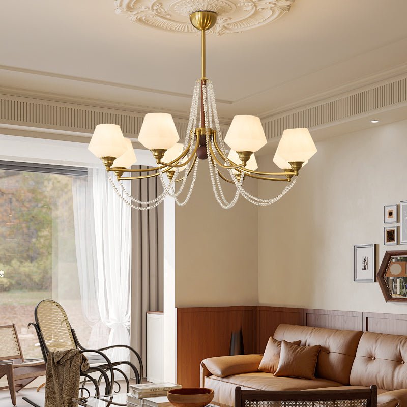 Othaus Traditional Elegance Vintage Wood Chandelier - Letslighting