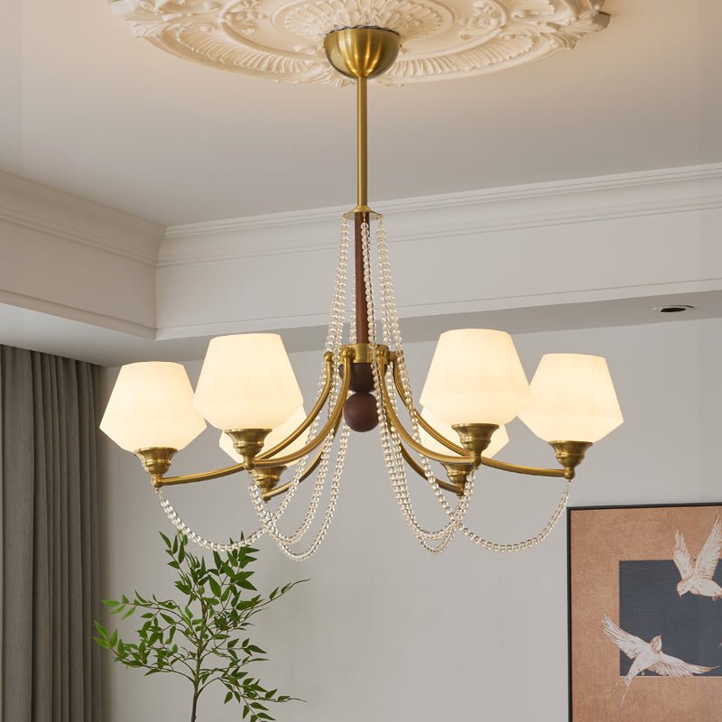 Othaus Traditional Elegance Vintage Wood Chandelier - Letslighting