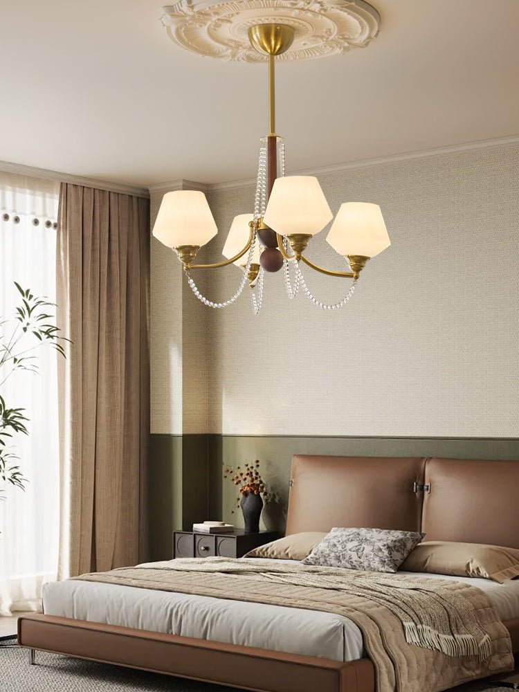 Othaus Traditional Elegance Vintage Wood Chandelier - Letslighting