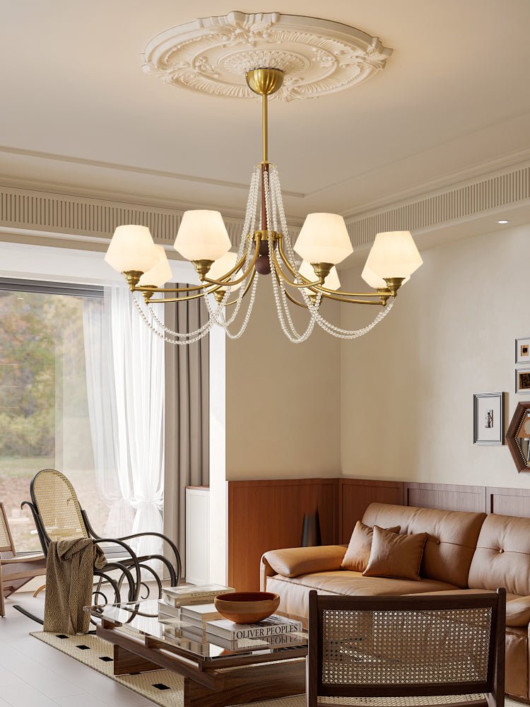 Othaus Traditional Elegance Vintage Wood Chandelier - Letslighting