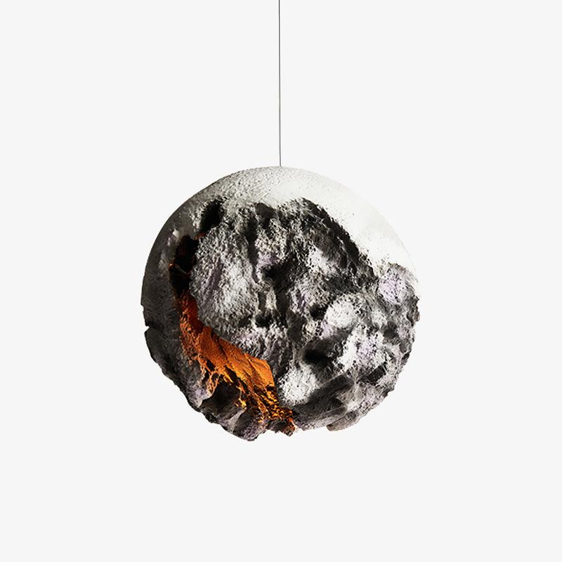 Ilphaara Irregular Planet Plastic Pendant Lamp - Letslighting