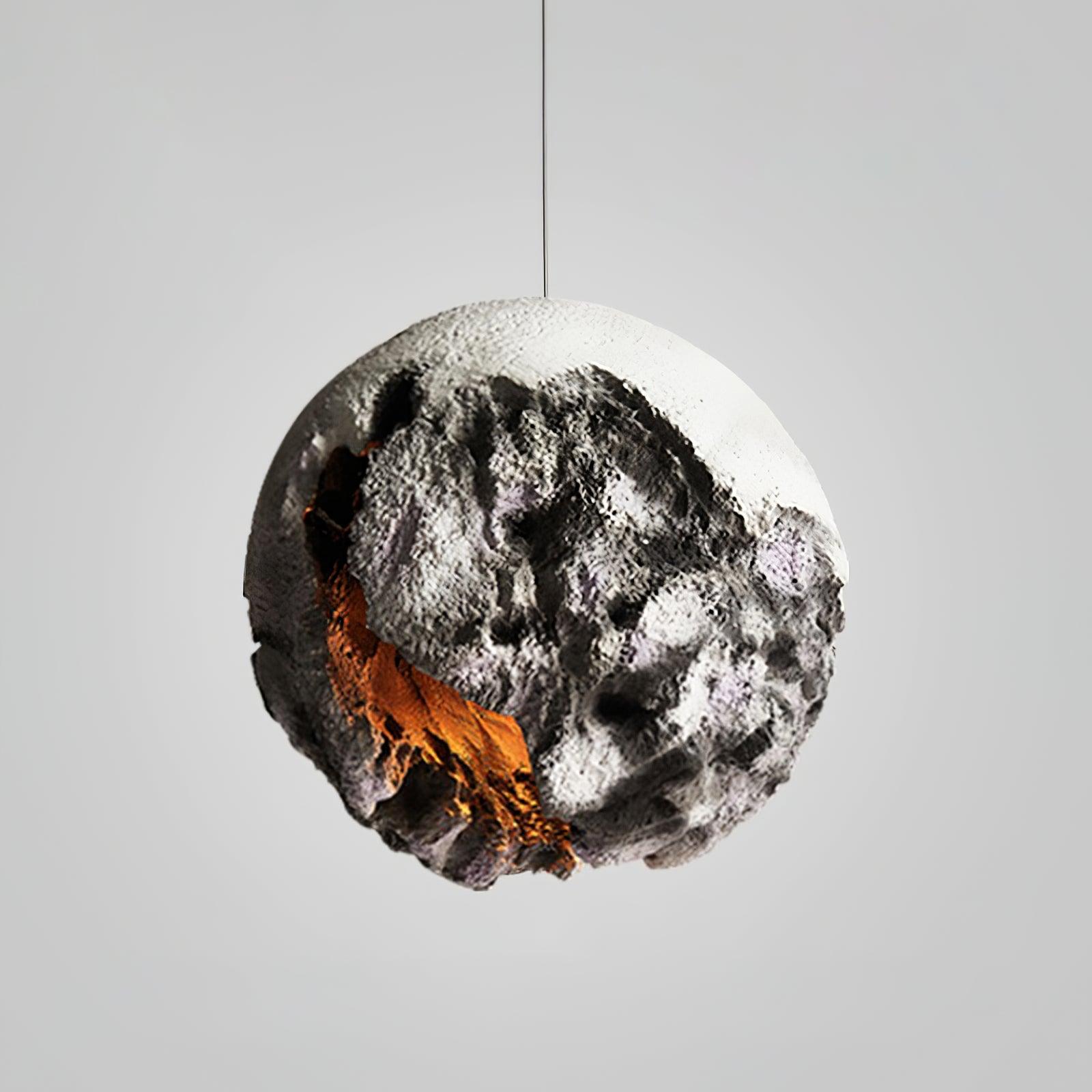 Ilphaara Irregular Planet Plastic Pendant Lamp - Letslighting