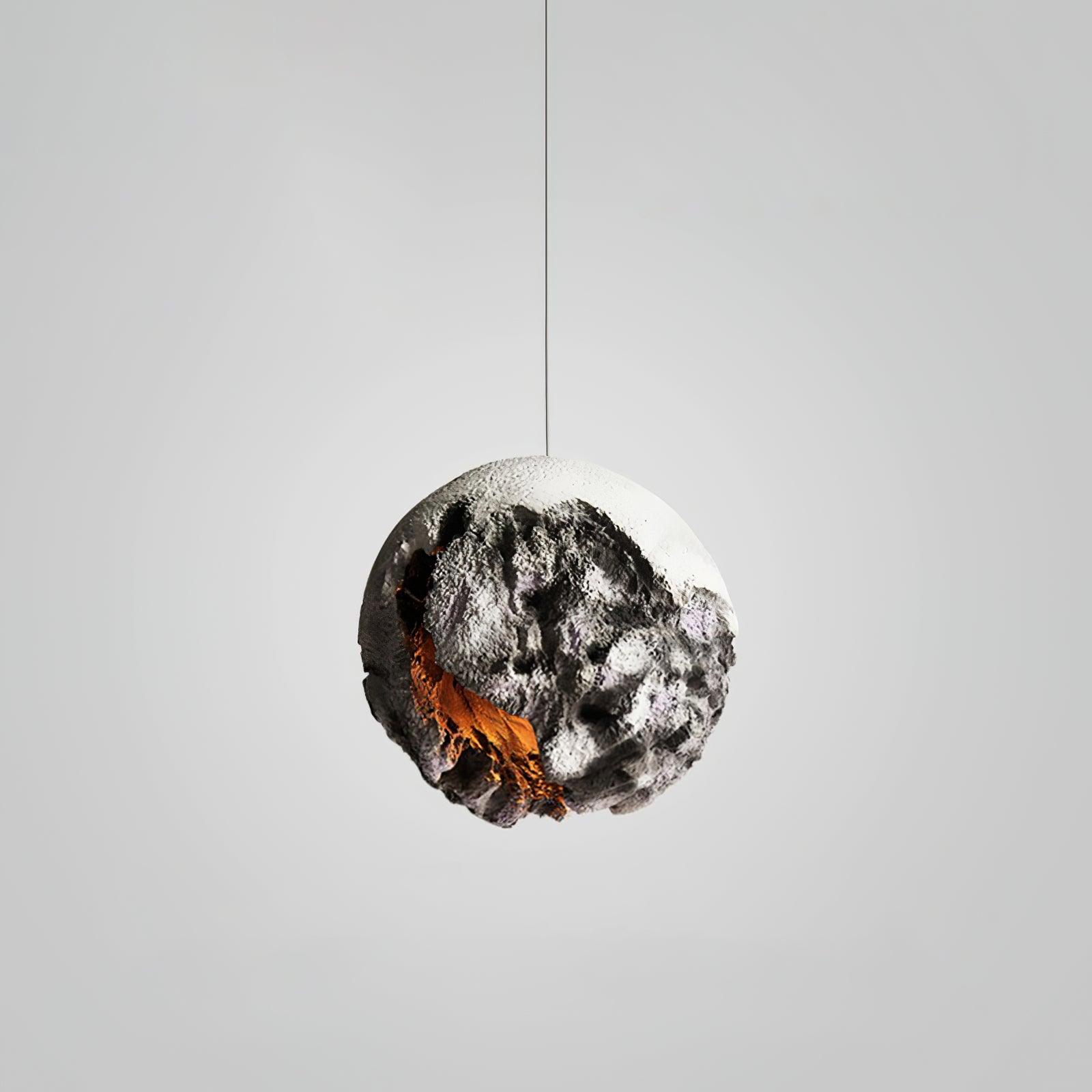 Ilphaara Irregular Planet Plastic Pendant Lamp - Letslighting