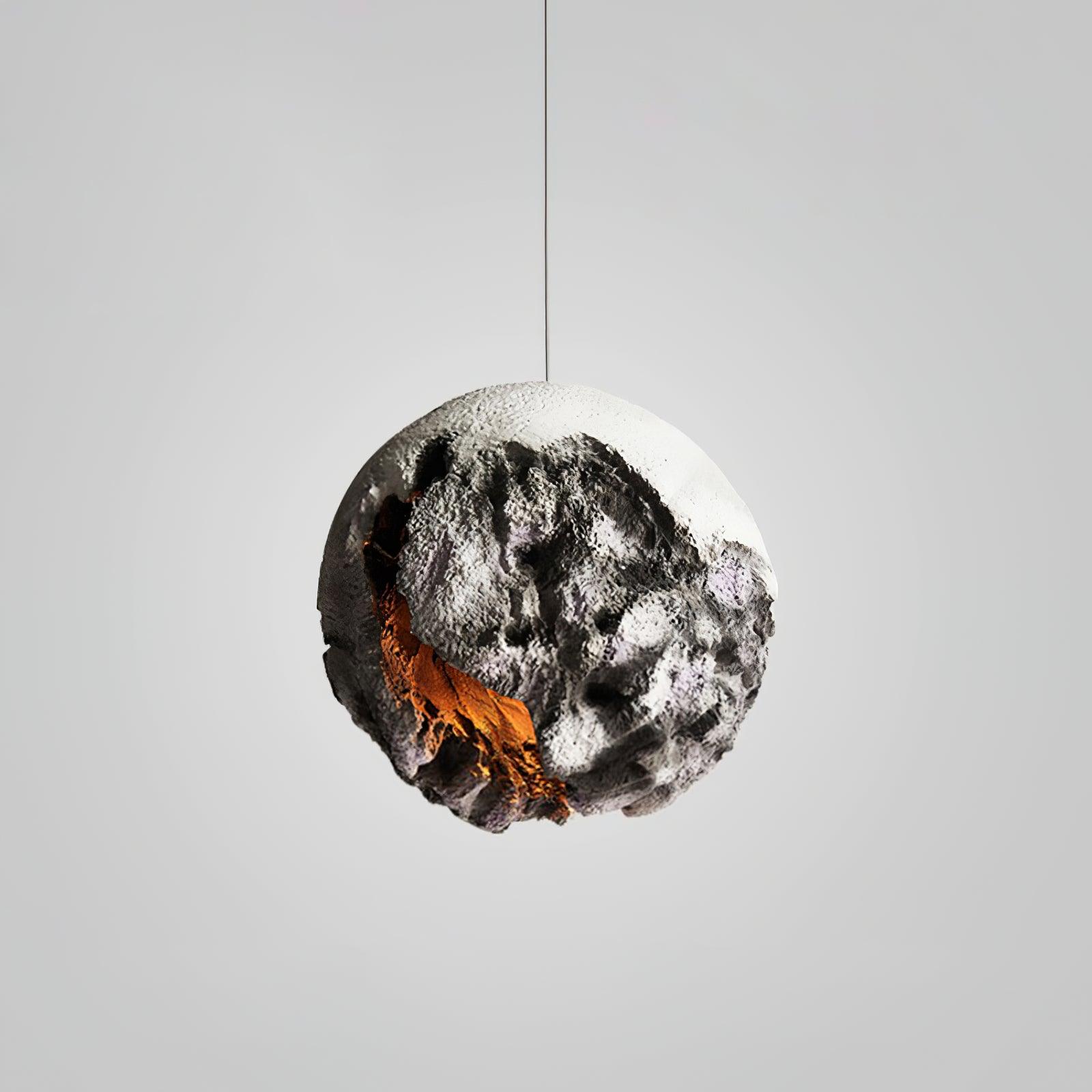 Ilphaara Irregular Planet Plastic Pendant Lamp - Letslighting