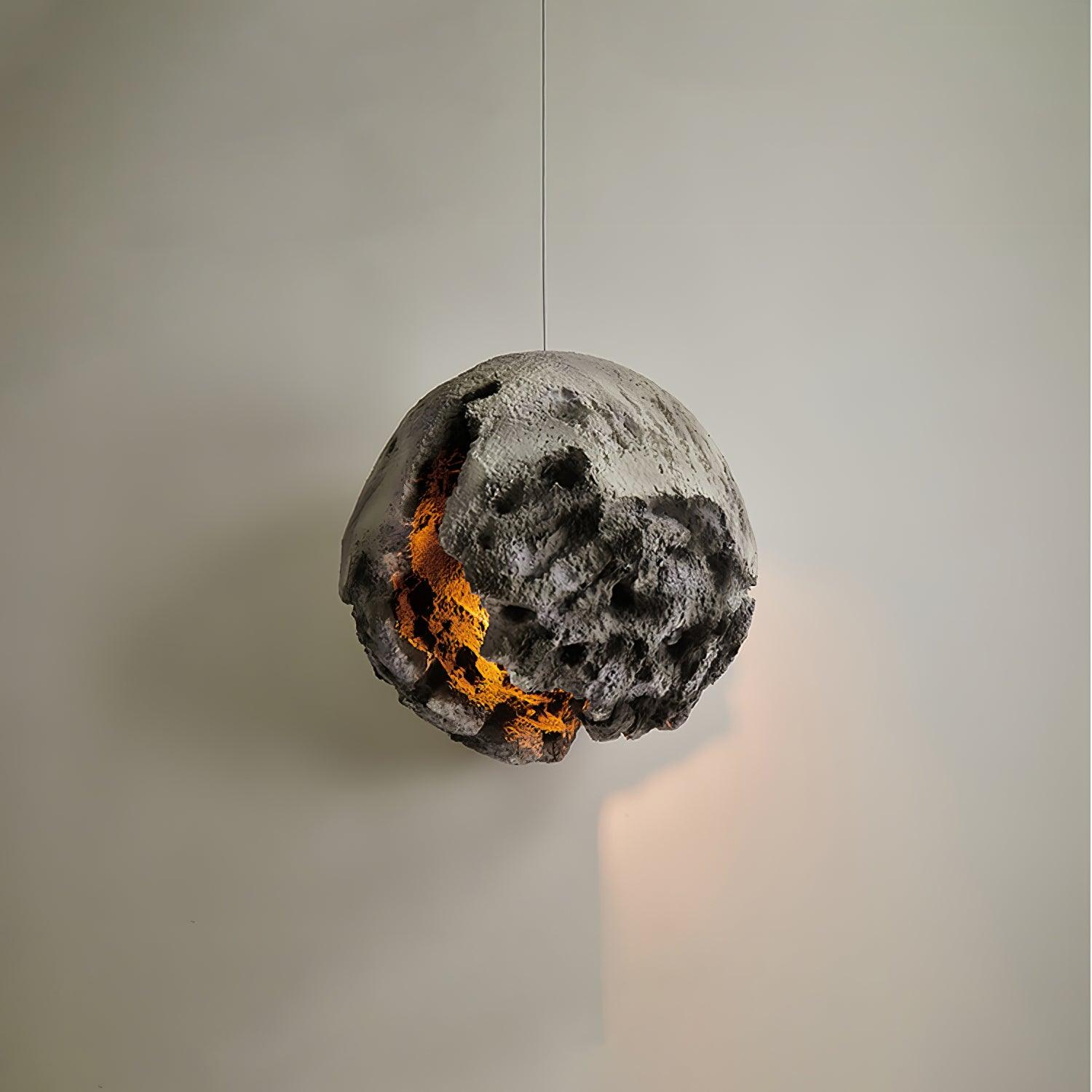 Ilphaara Irregular Planet Plastic Pendant Lamp - Letslighting