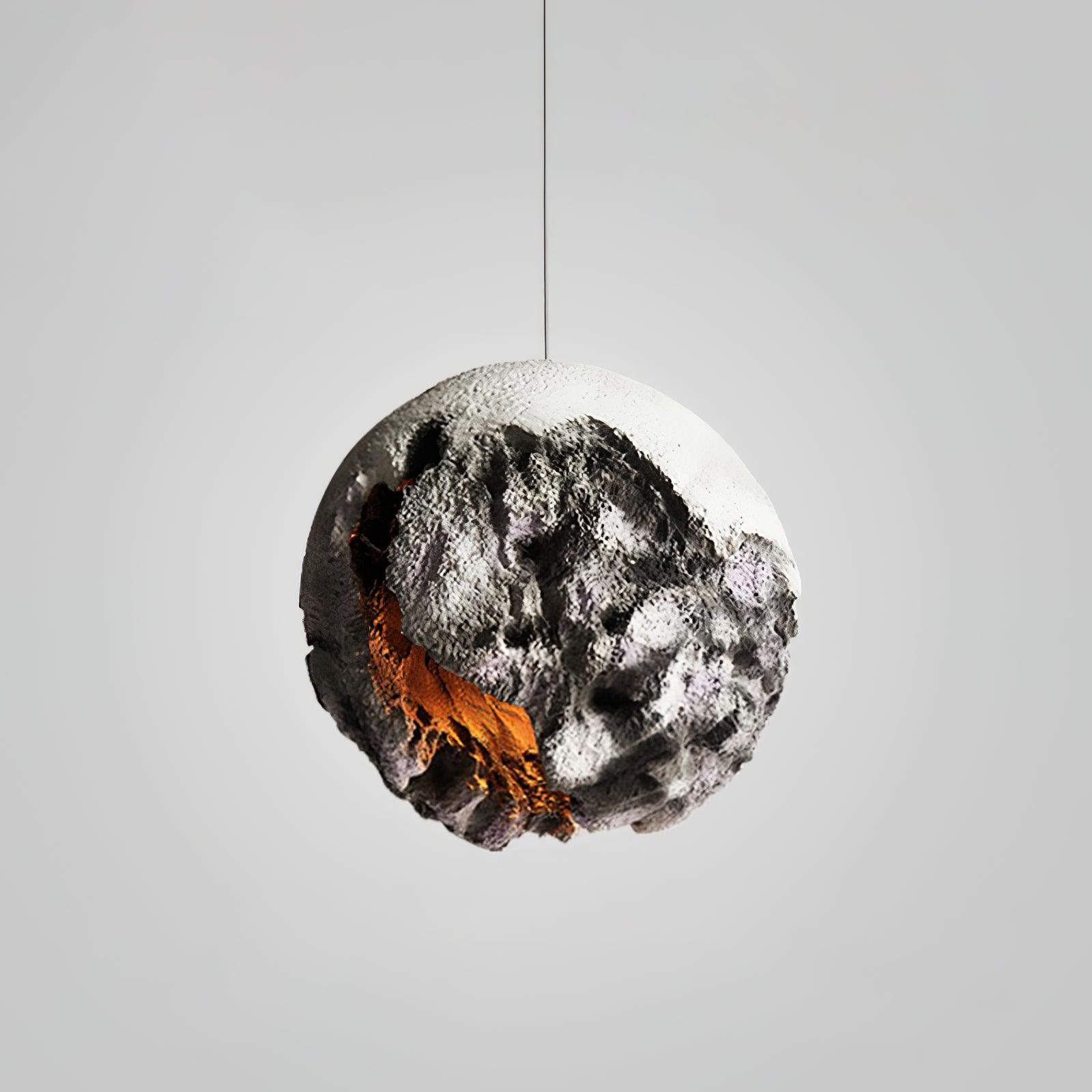 Ilphaara Irregular Planet Plastic Pendant Lamp - Letslighting