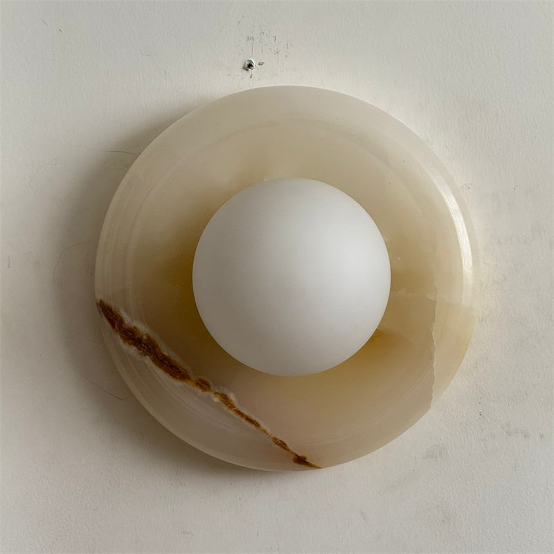 Vivina Modern Minimalist Cyan Jade Sconce Wall Lamp - Letslighting
