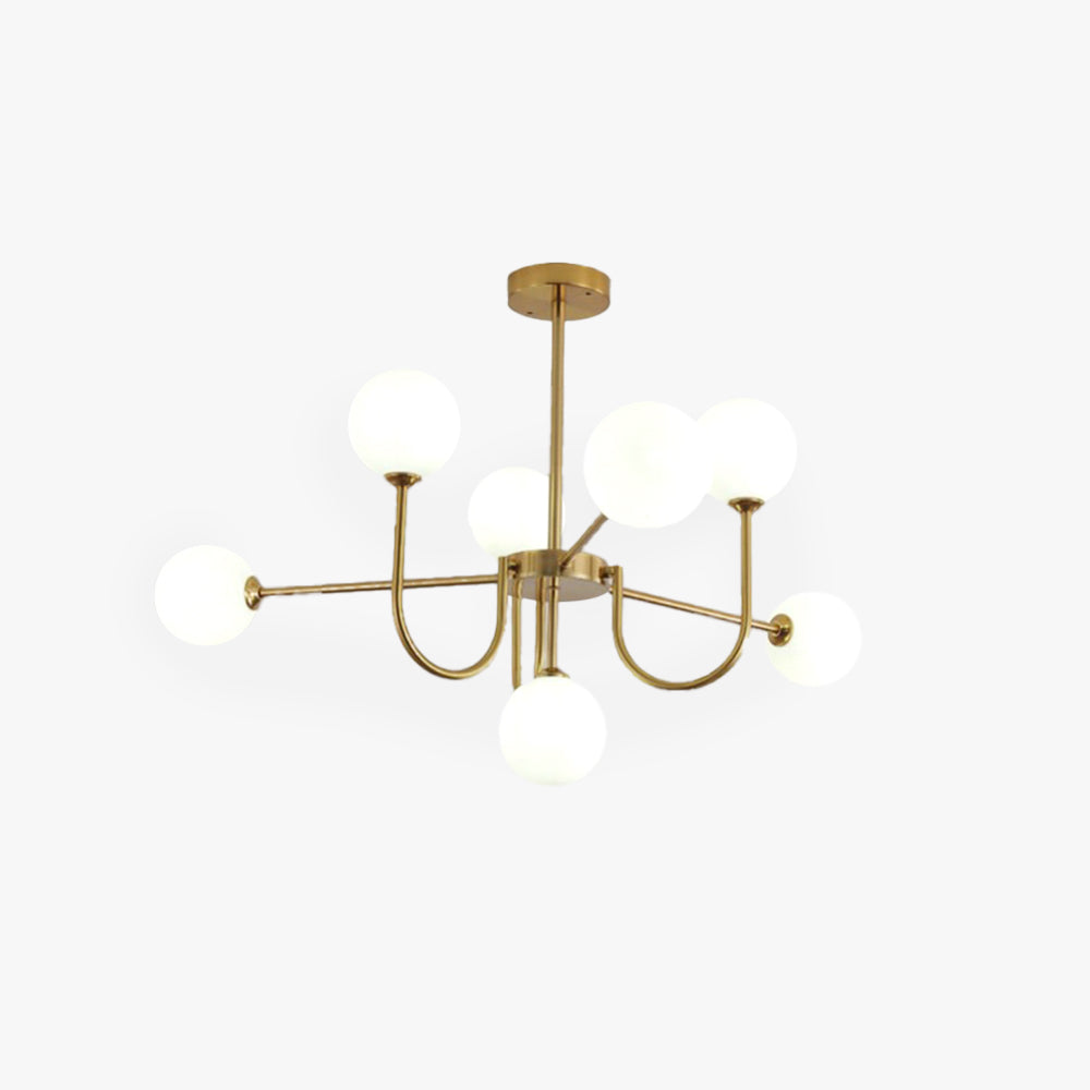 Valentina Modern LED Chandelier Glass Living Dining Room Bedroom