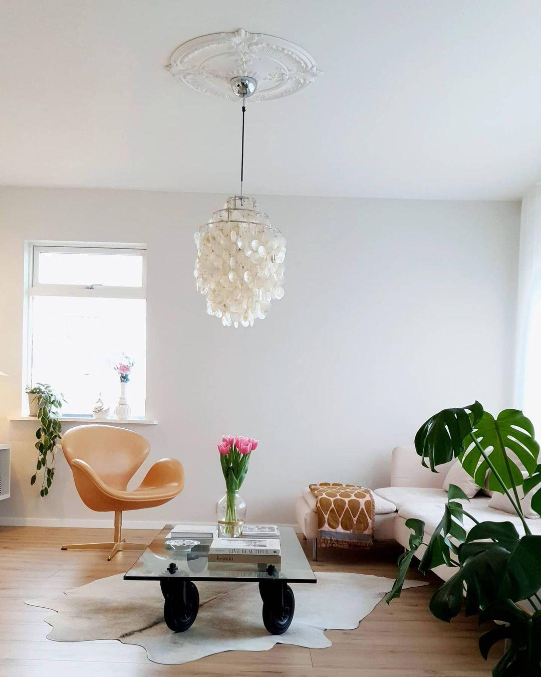 Lustra Pendant Lamp Round Shell Ring - Letslighting