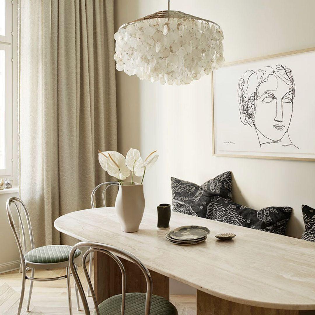Lustra Pendant Lamp Round Shell Ring - Letslighting